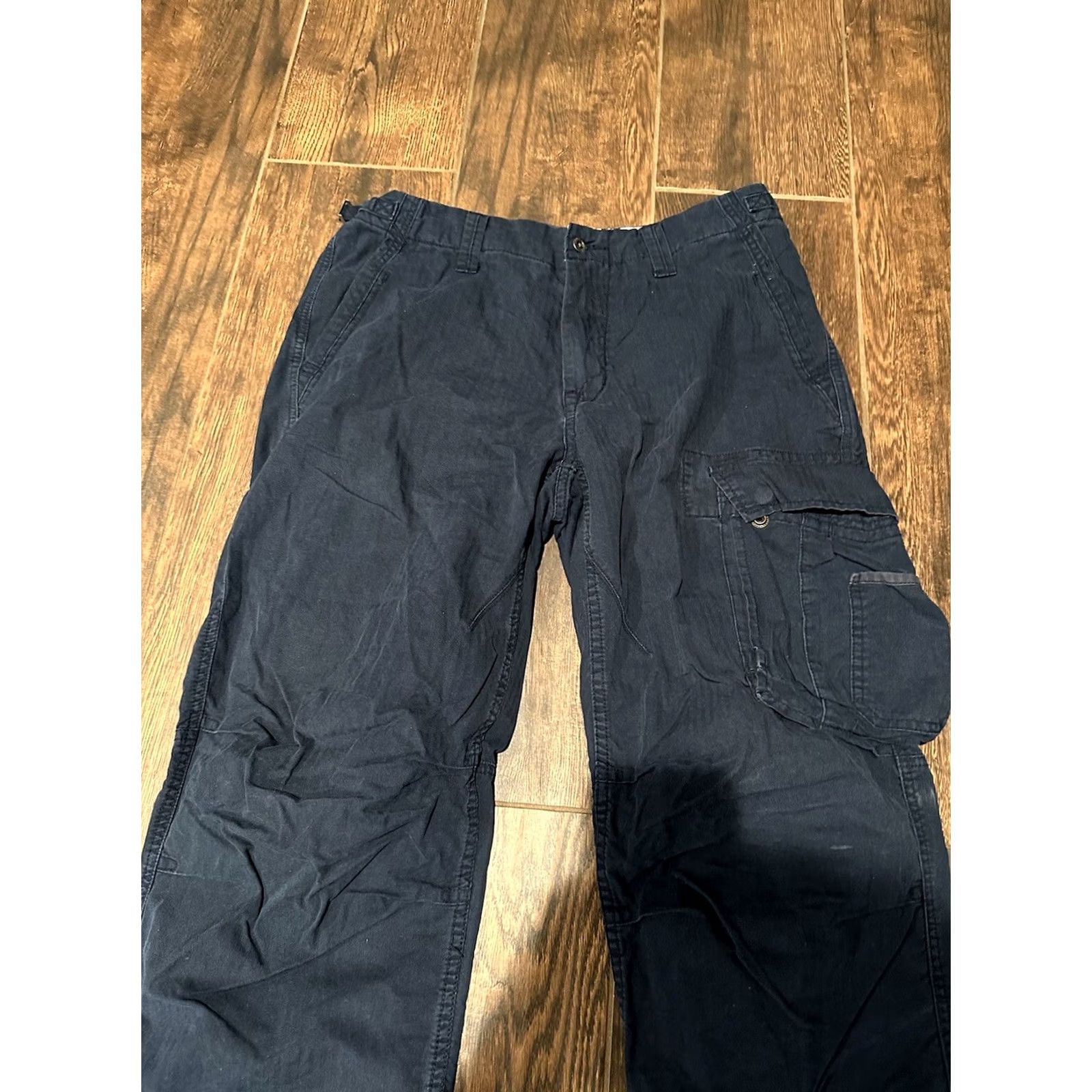 Vintage VINTAGE Polo Pants Mens 32 Blue Ralph Lauren Multi Pocket Cargo Size 32x29 Size US XS / EU 42 / 0 - 4 Thumbnail