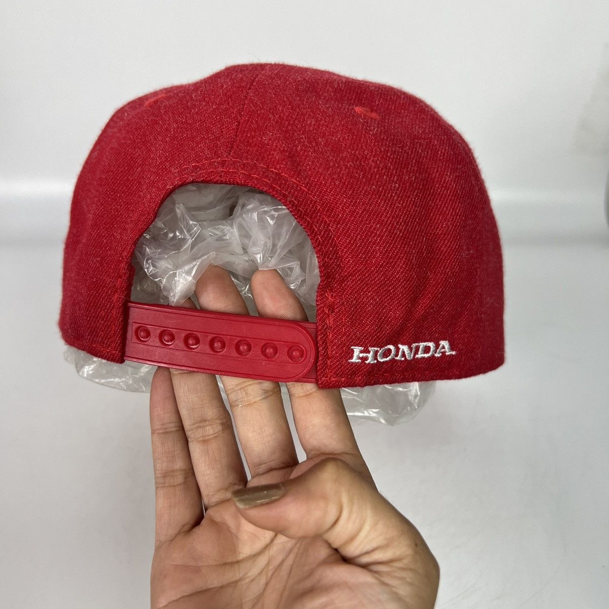 Honda Honda Red Cap By melonwear Size ONE SIZE - 5 Thumbnail
