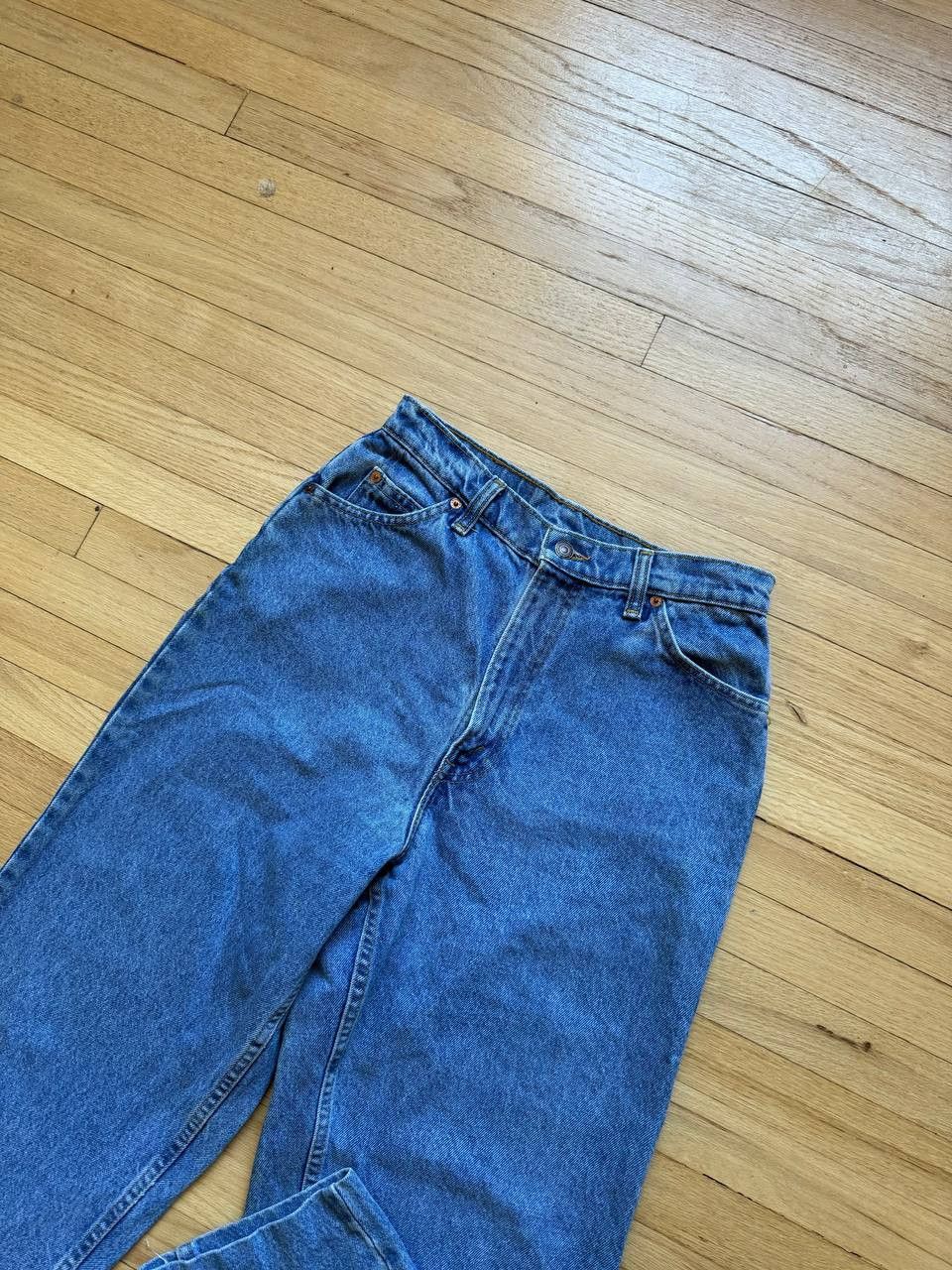 Levi's Vintage Clothing × Vintage Vintage VTG Y2K Levis SilverTab Baggy Fit Wide Leg Jeans Size US 30 / EU 46 - 4 Thumbnail