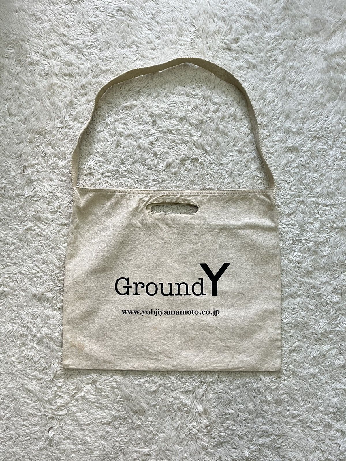 Ground Y × Yohji Yamamoto ground Y by yohji yamamoto sling tote bag Size ONE SIZE - 1 Thumbnail