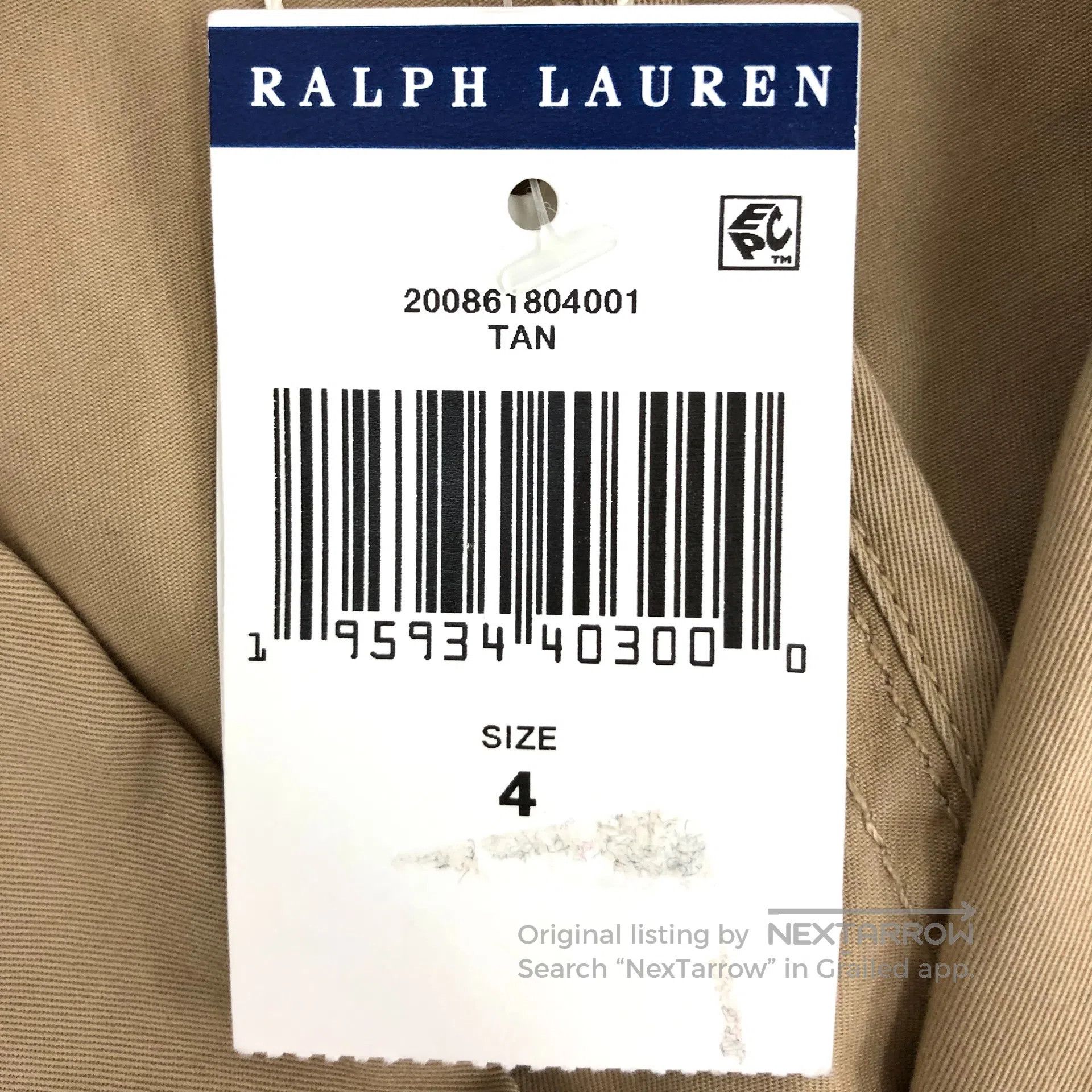 Polo Ralph Lauren Ralph Lauren Brown Cotton Collar Double-Breasted Sleeveles Size US XL / EU 56 / 4 - 7 Thumbnail