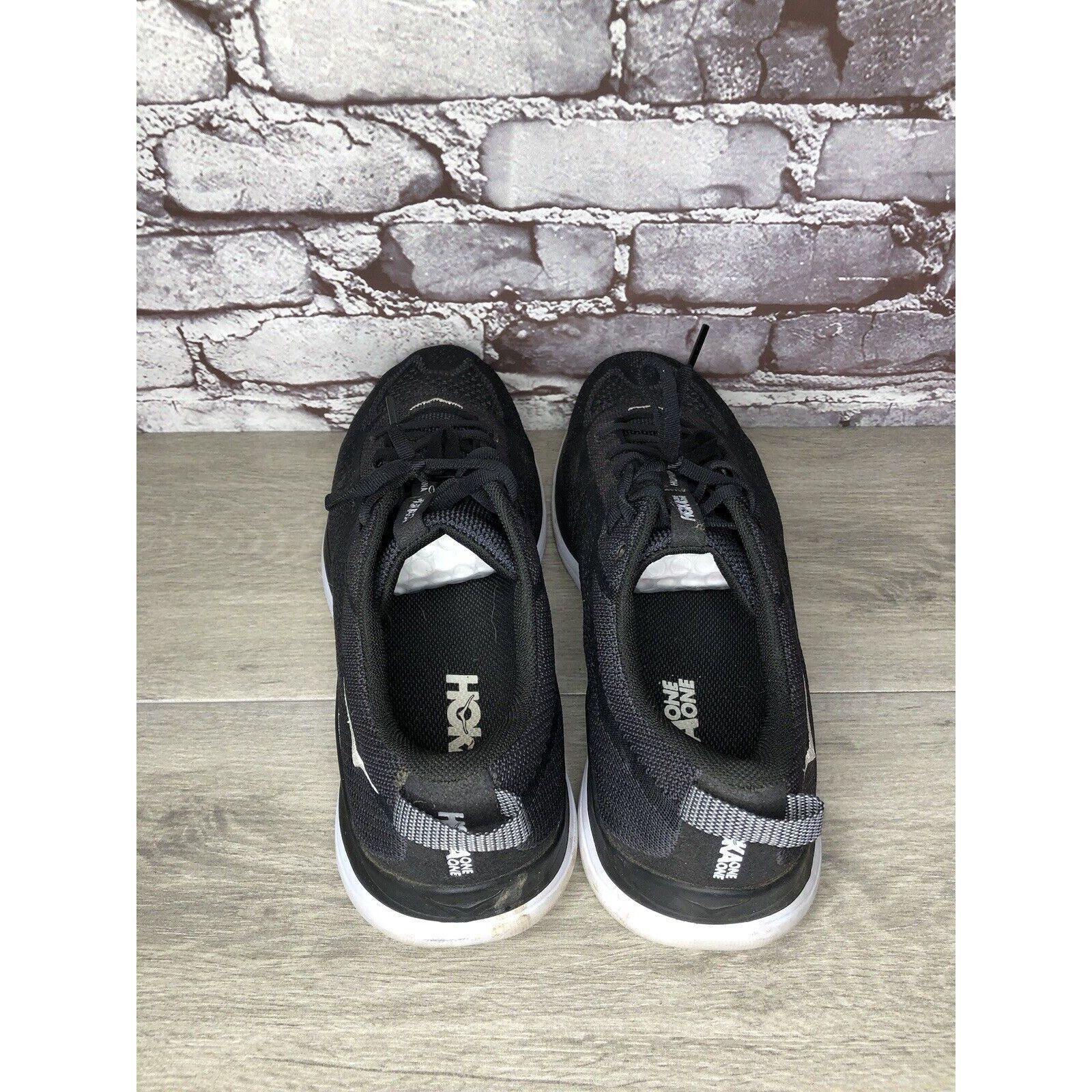 Hoka Hoka One Hupana Flow 1102890 BDSD Black Running Shoes Sneake Size US 13 / EU 46 - 7 Thumbnail