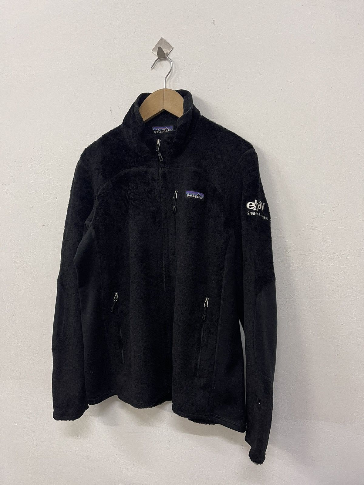 Patagonia × eBay Patagonia Ebay Green Team Fleece Jacket Size L / US 10 / IT 46 - 1 Thumbnail