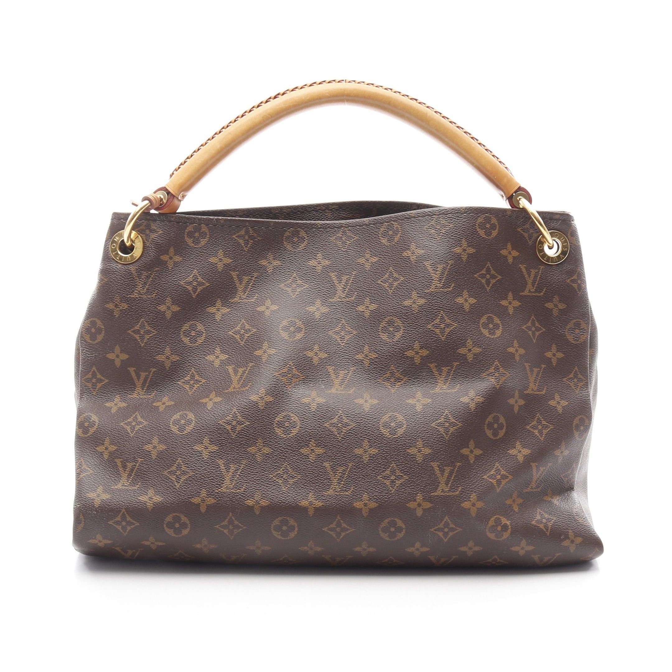 Louis Vuitton Louis Vuitton Artsy Mm Monogram Shoulder Bag Leather Brown Size ONE SIZE - 1 Thumbnail