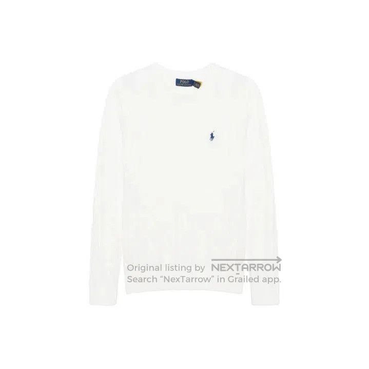 Polo Ralph Lauren Polo Ralph Lauren SS22 Cable Knit Pullover Sweater. Size US XL / EU 56 / 4 - 1 Thumbnail