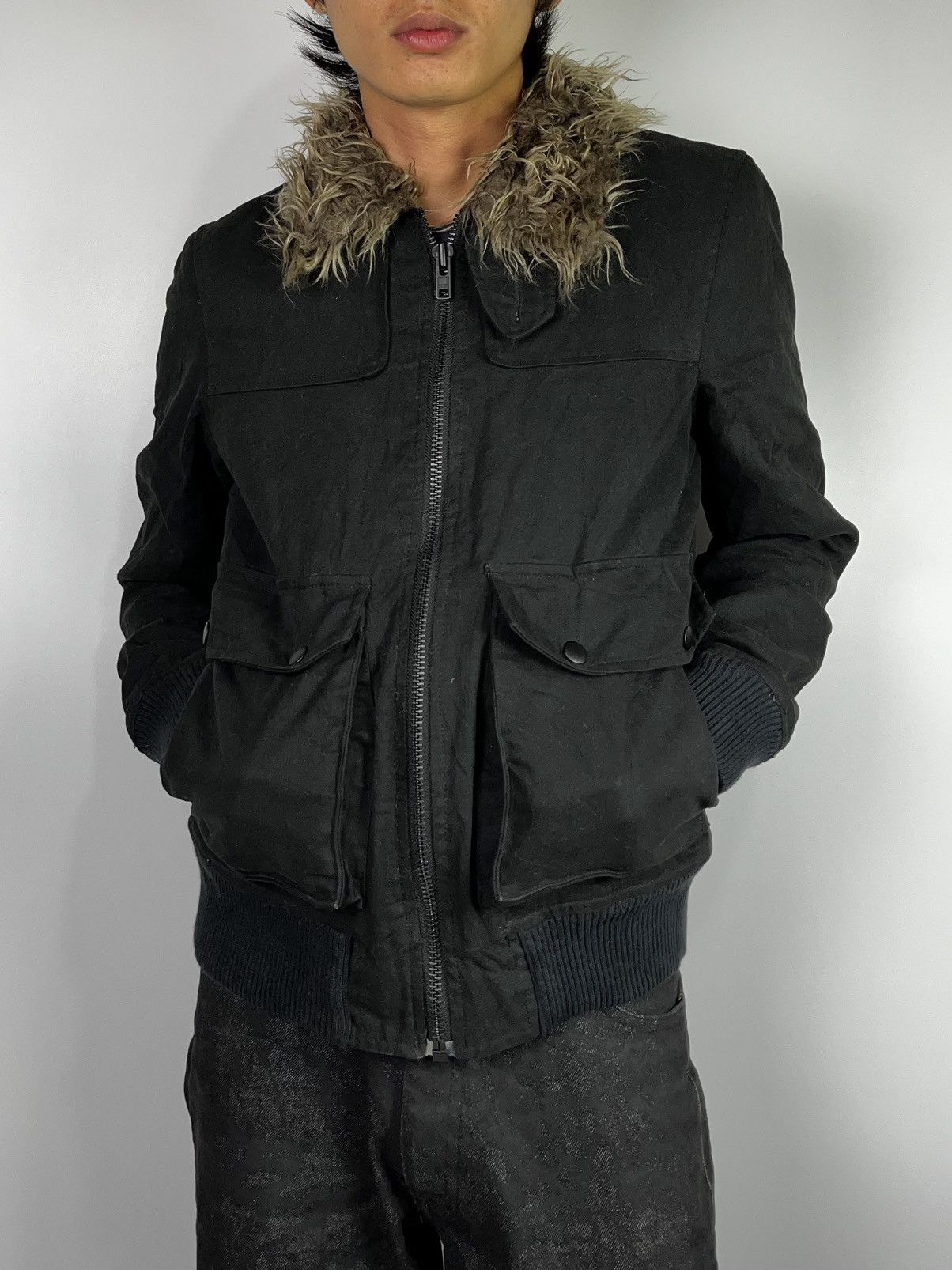 GOA Fur bono jacket hare ifsixwasnine vkei goa style Size US M / EU 48-50 / 2 - 1 Thumbnail