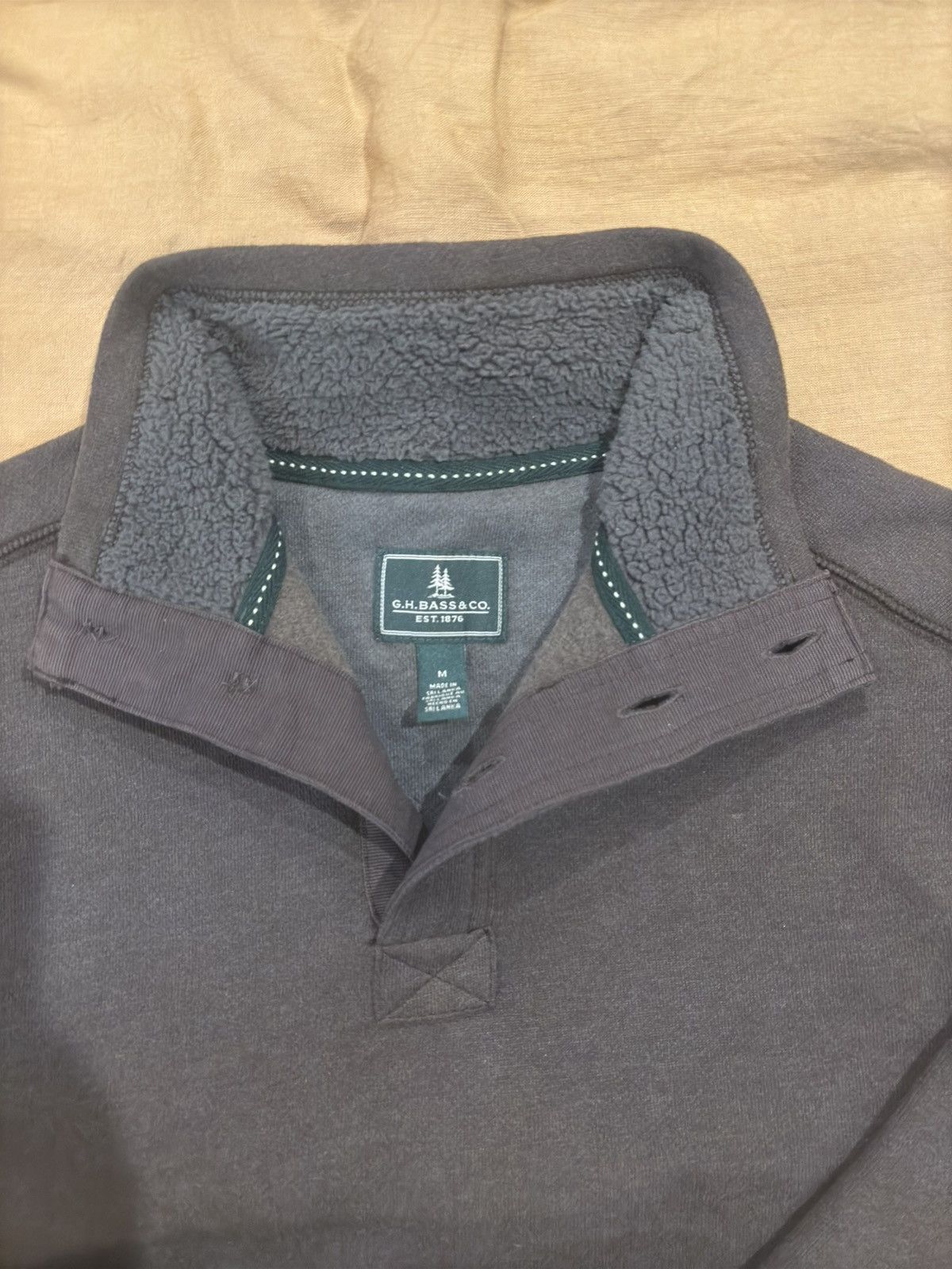G.H. Bass & Co. Mock neck sweater.mt-15 Size US M / EU 48-50 / 2 - 6 Thumbnail