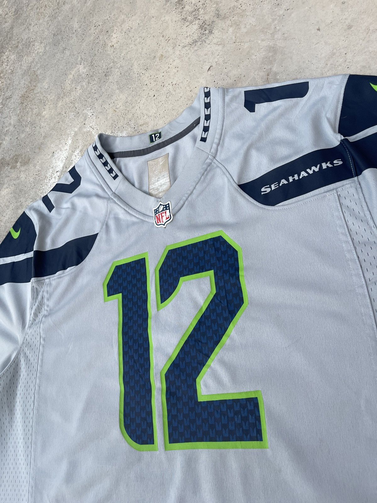 NFL × Nike × Vintage Vintage Seattle Seahawks NFL Nike Jersey Size US XXL / EU 58 / 5 - 5 Thumbnail