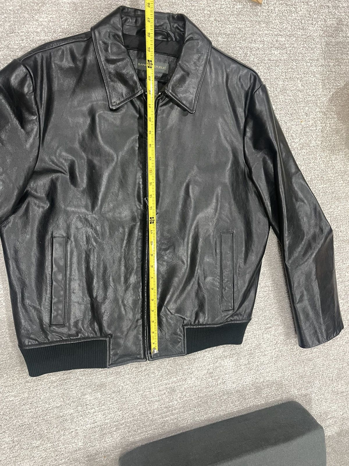Banana Republic Flight Leather Jacket