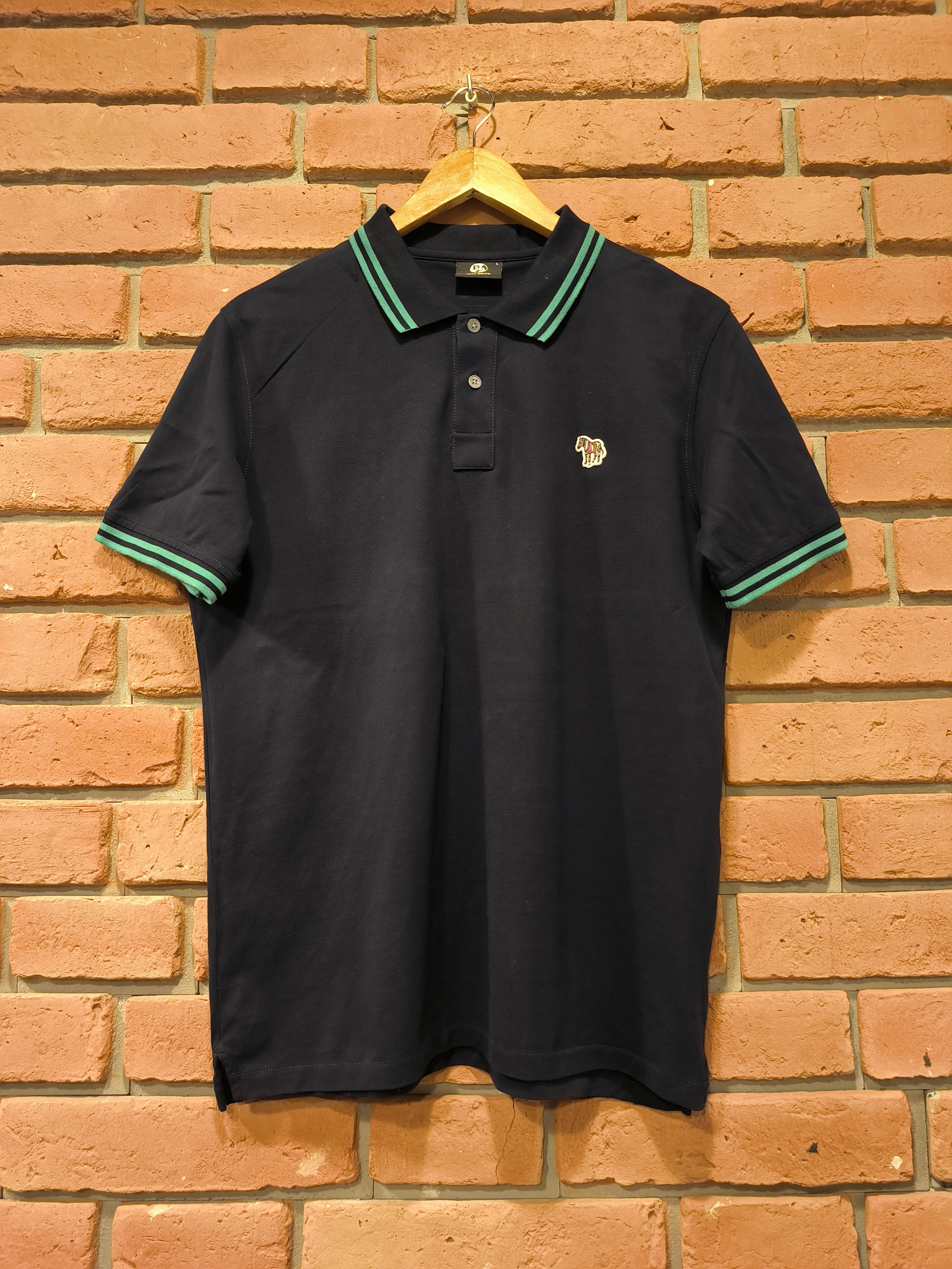 Paul Smith Paul Smith Black Polo Shirt Size US L / EU 52-54 / 3 - 1 Thumbnail
