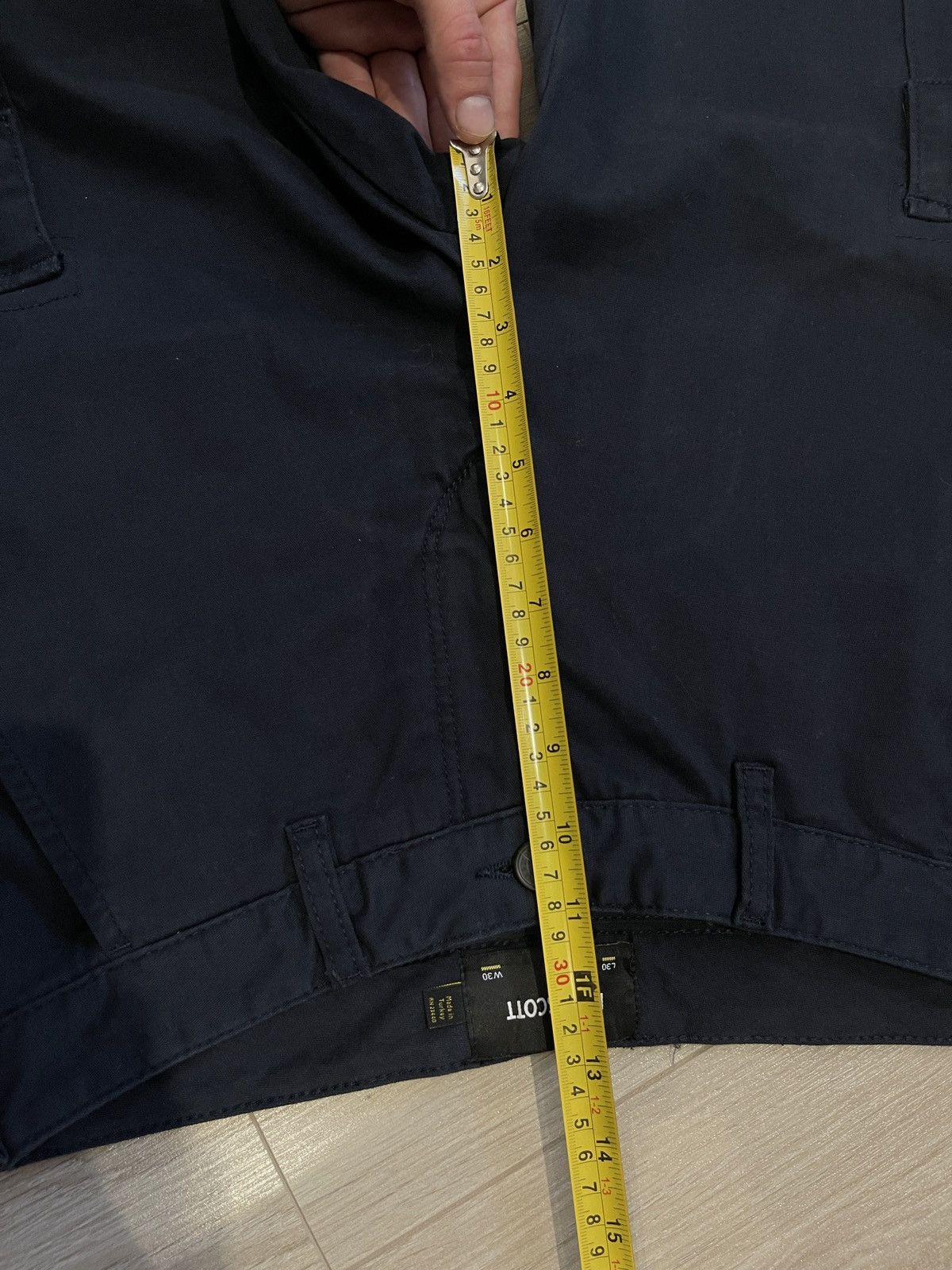 Lyle & Scott Lyle & Scott Slim Cargo Trousers Navy Blue 30/30 Size US 30 / EU 46 - 12 Thumbnail
