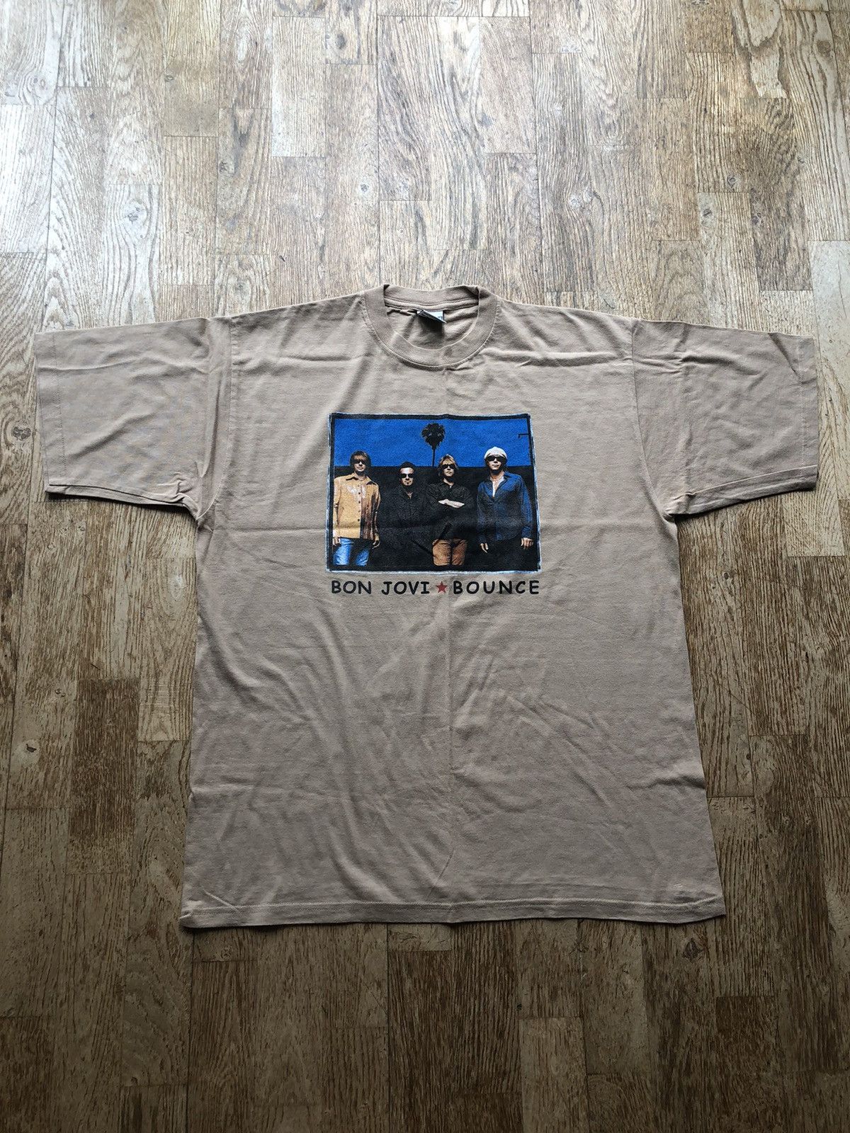 Band Tees VINTAGE 2000s BON JOVI BOUNCE TOUR TEE SHIRT Size US L / EU 52-54 / 3 - 1 Thumbnail