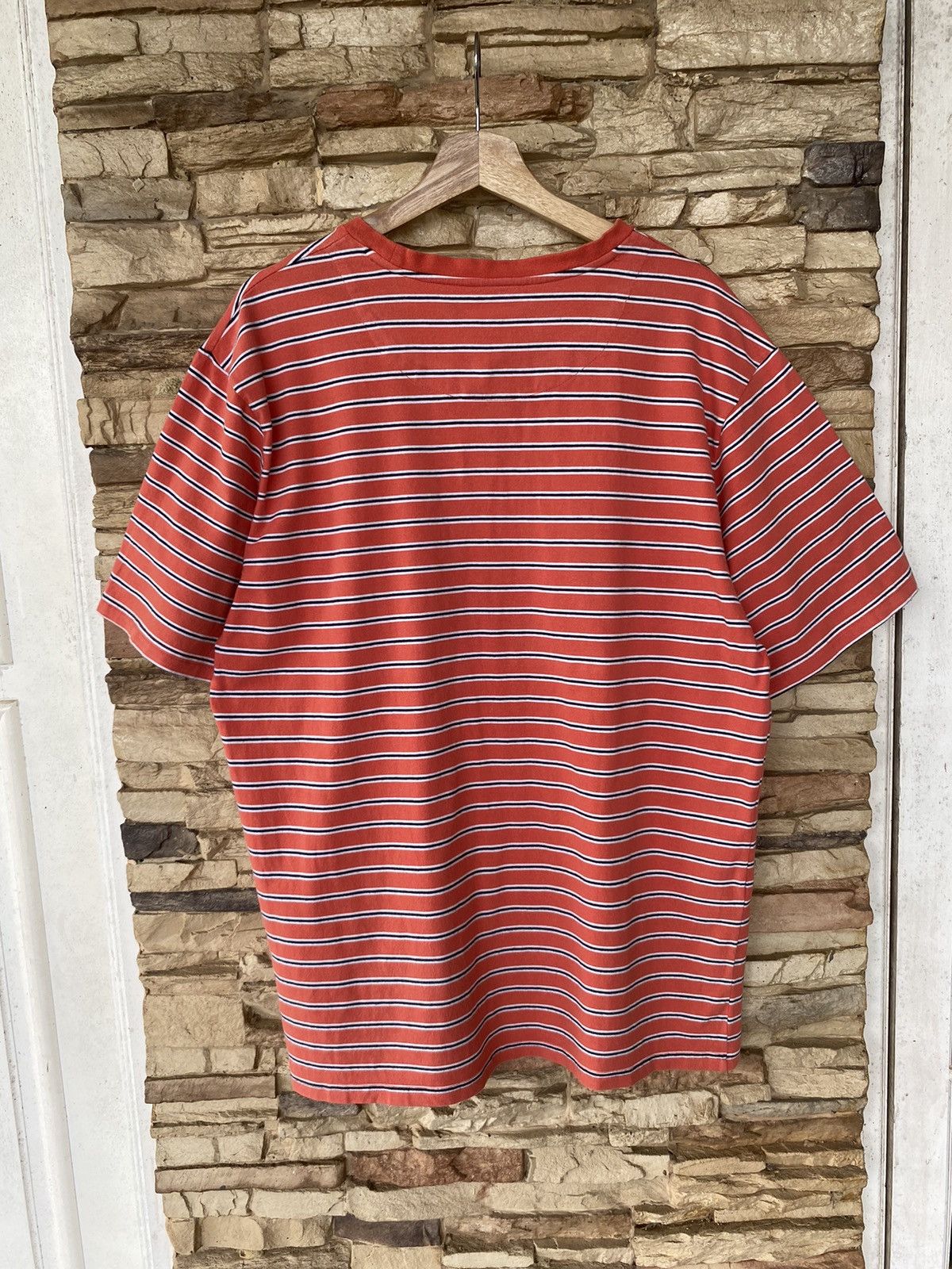 Vintage Vintage Baker Skateboard Stripe Tshirt Vtg Band Size US XL / EU 56 / 4 - 6 Thumbnail