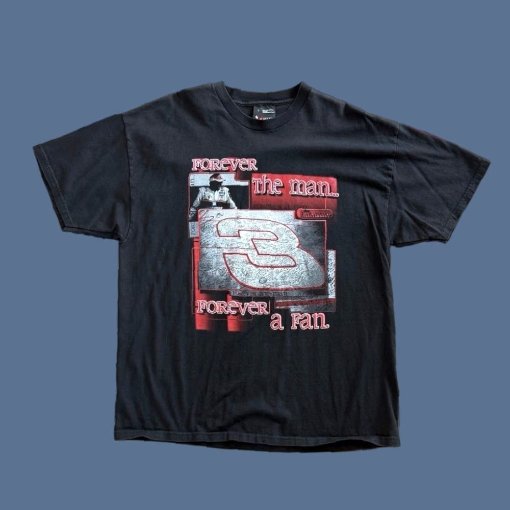 Chase Authentics VINTAGE Dale Earnhardt Nascar Double Sided T-Shirt Black Size L Men Short Sleeve 90s Y2K Racing Cars Nascar Size US L / EU 52-54 / 3 - 1 Thumbnail