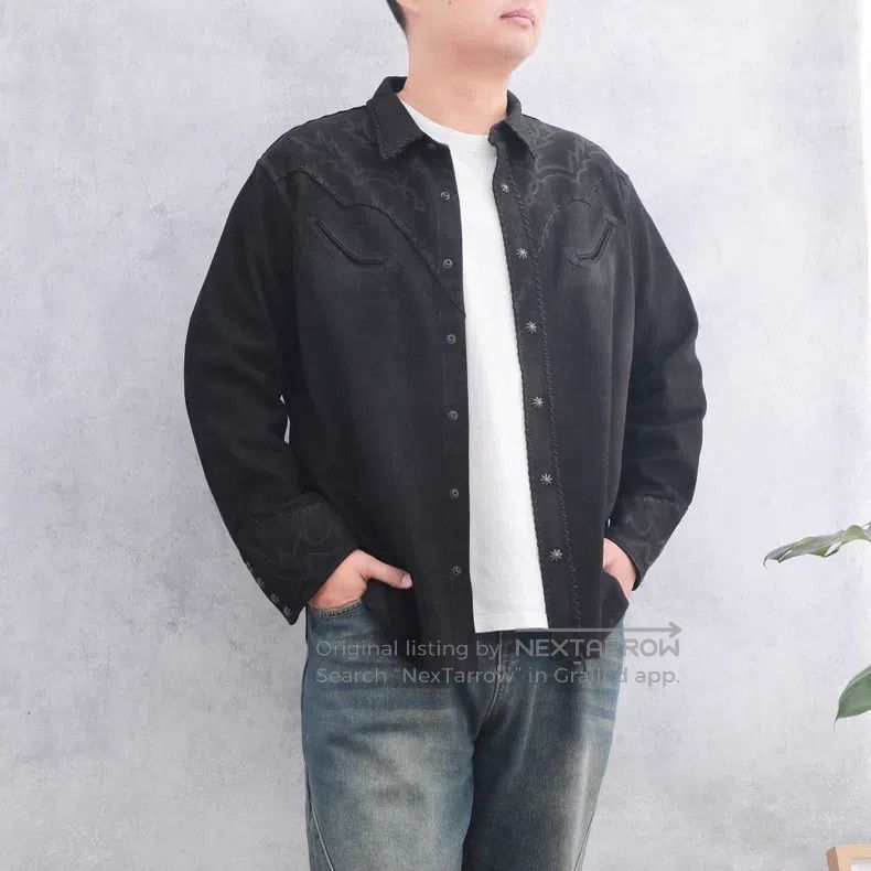 Polo Ralph Lauren Ralph Lauren Western Sheepskin Shirt Size US XXL / EU 58 / 5 - 9 Thumbnail
