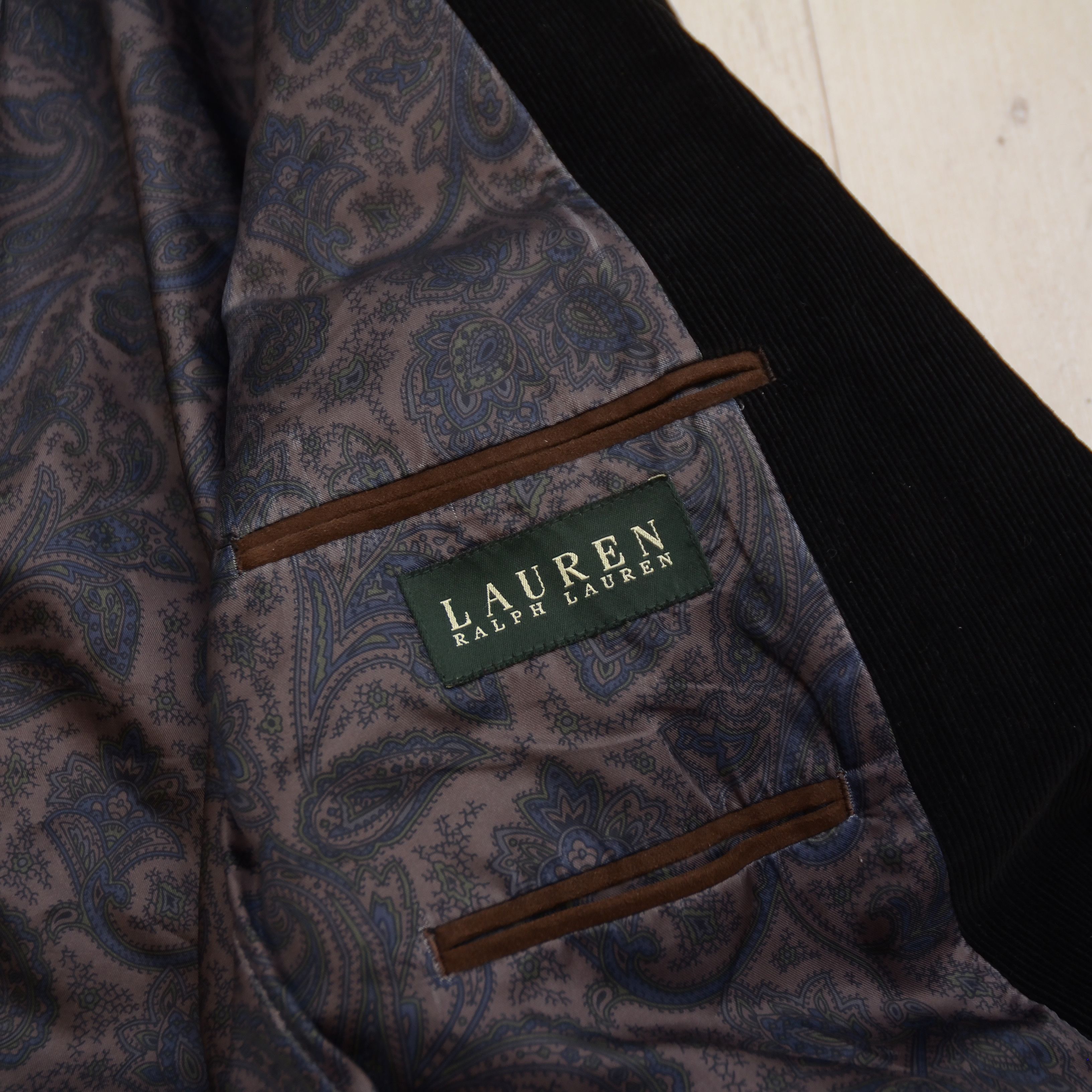 Ralph Lauren Ralph Lauren Corduroy Blazer Jacket R44 Elbow Patches Size 44R - 10 Thumbnail