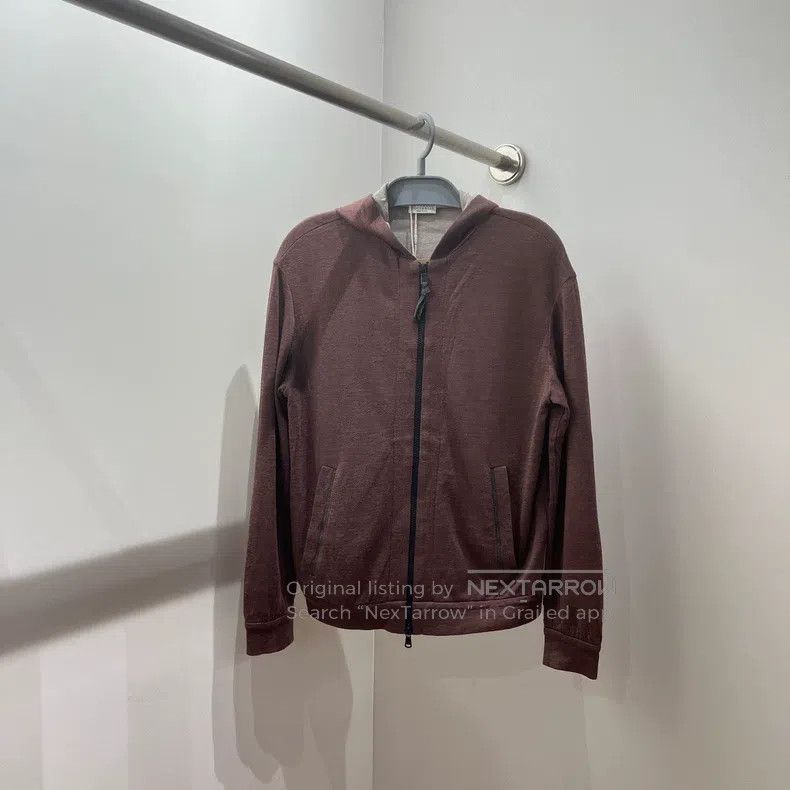 Brunello Cucinelli Brunello Cucinelli Zippered hooded jacket Size XXS / US 00 / IT 34 - 1 Thumbnail