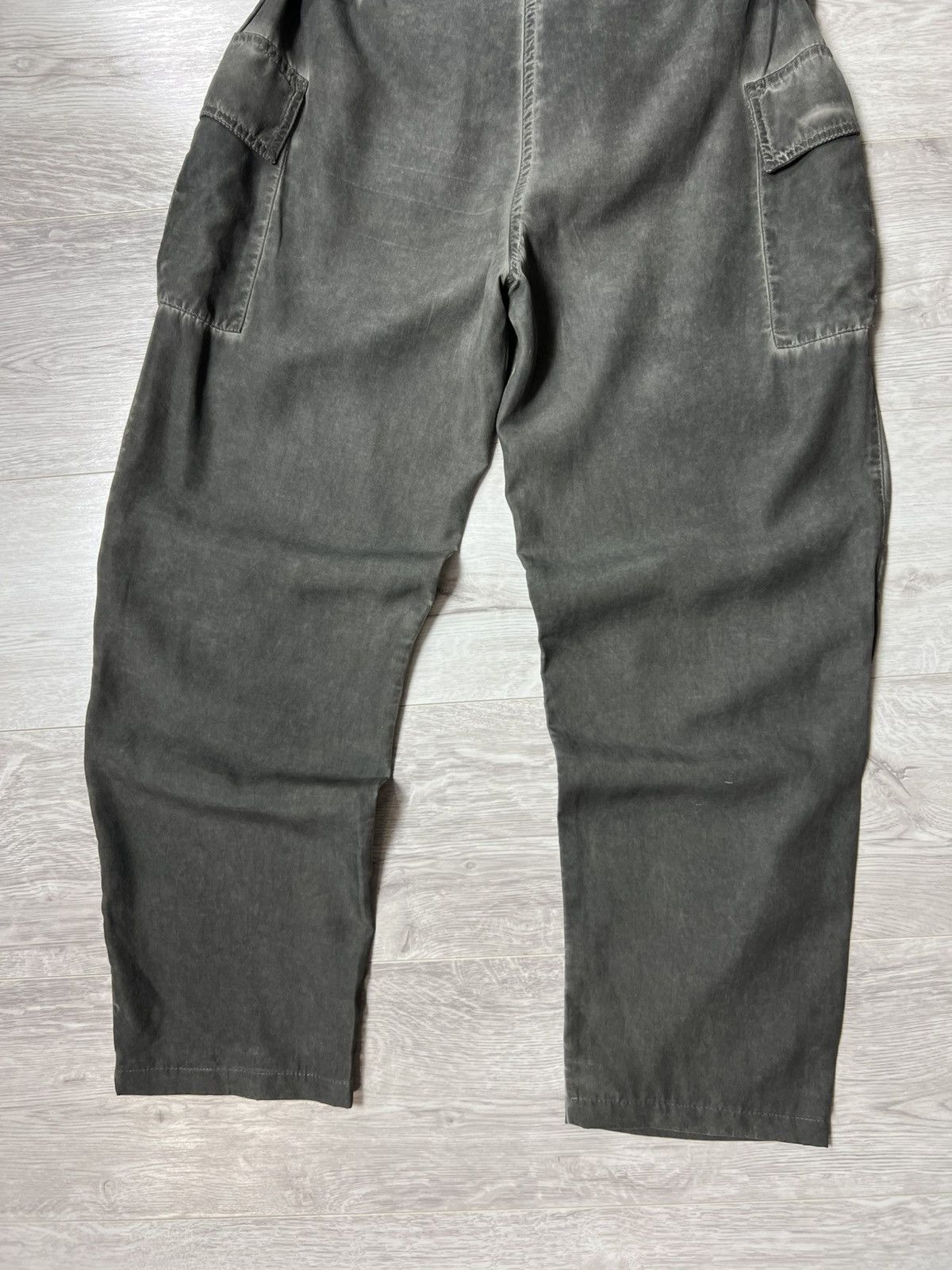 Cop Copine Cop. Copine High Waisted Lyocell Belted Cargo Pants Size 38 Size 27" / US 4 / IT 40 - 9 Thumbnail