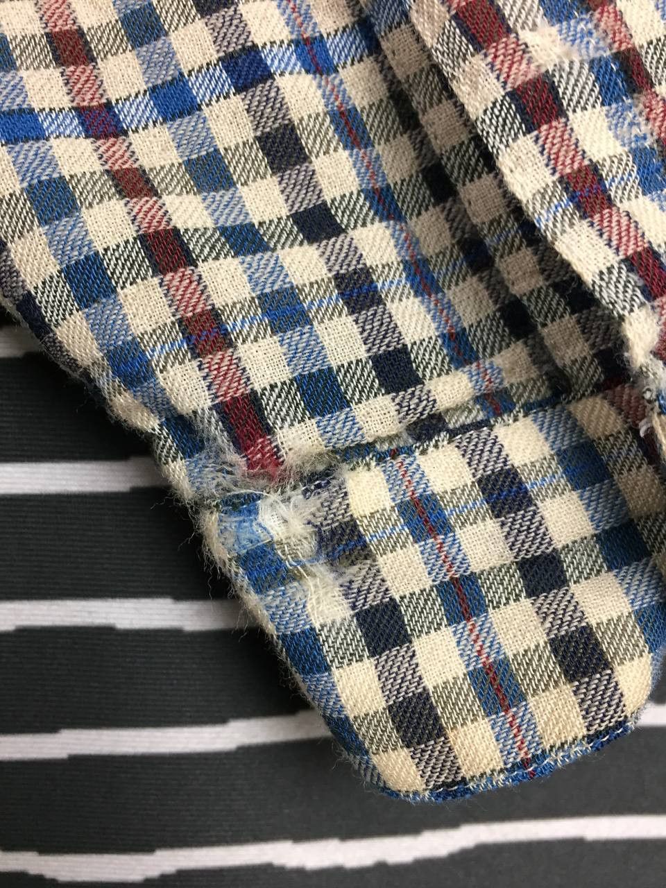Burberry Vtg 90s Burberrys Classic Gingham Check Button Up Shirt Size US S / EU 44-46 / 1 - 16 Thumbnail