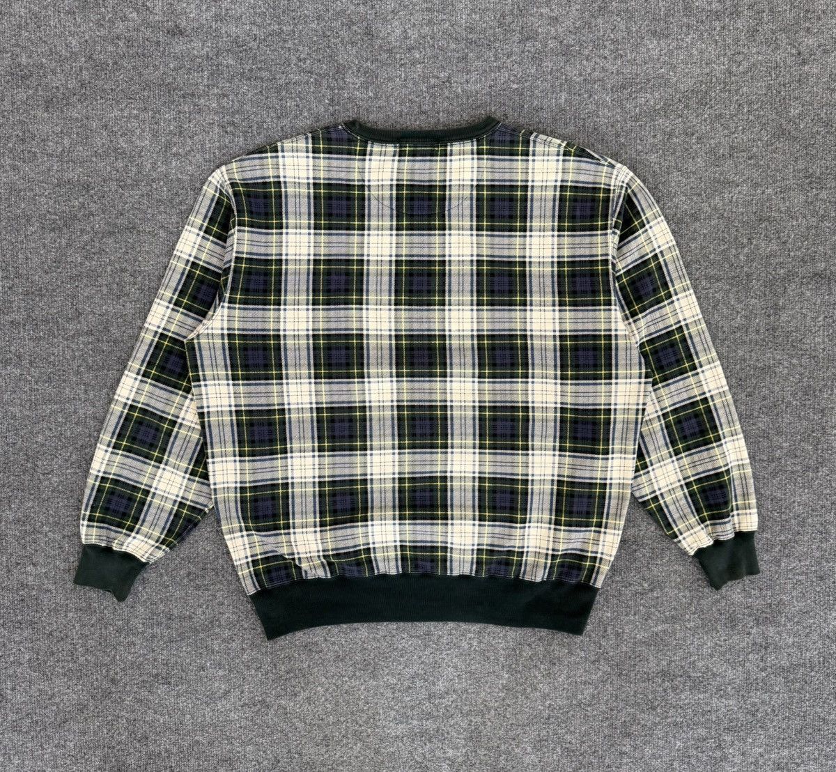 Polo Ralph Lauren Vintage Polo Sport Ralph Lauren Plaid Sweatshirt Size US L / EU 52-54 / 3 - 8 Thumbnail