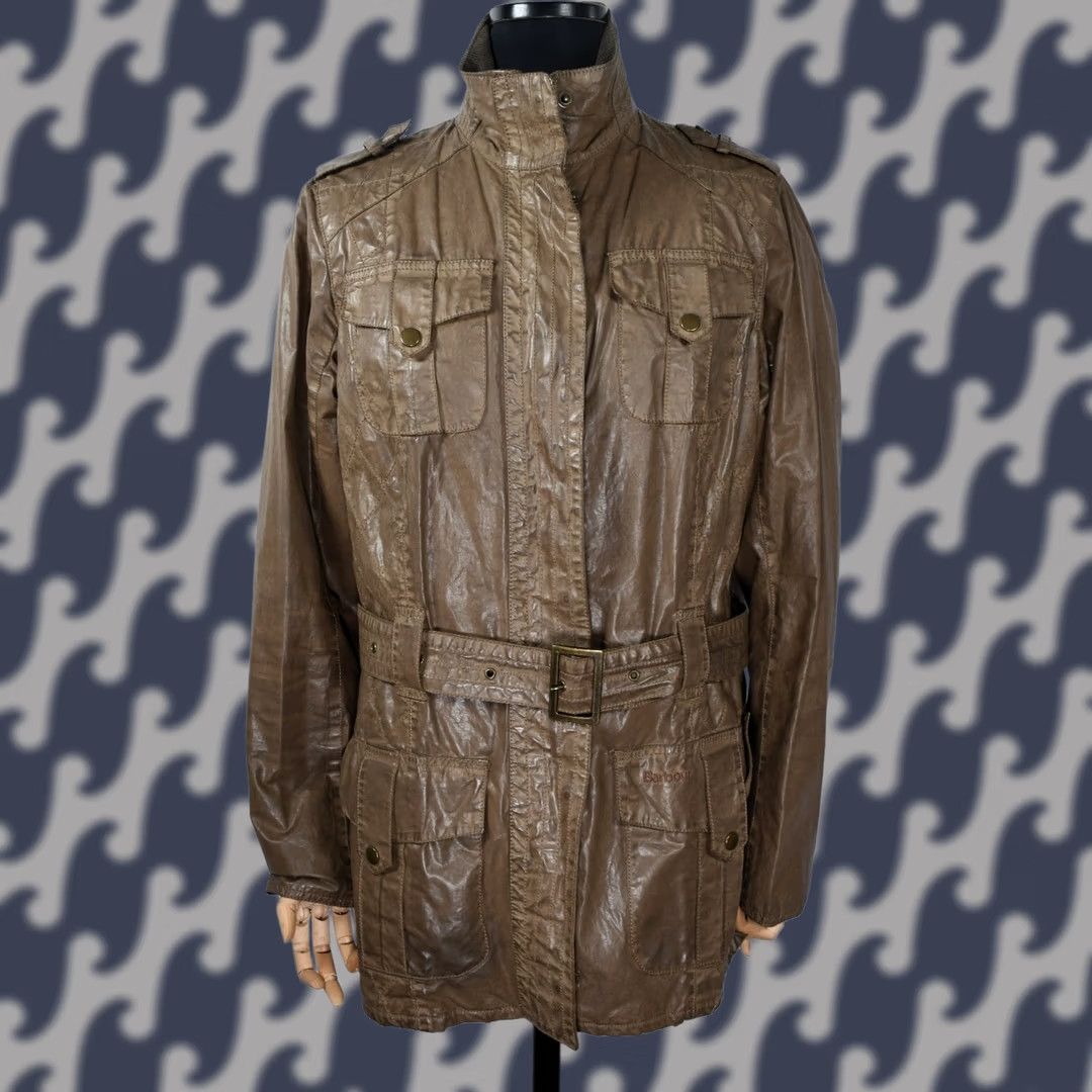 Barbour Barbour Defence Women’s Coat Jacket US 10 Barbour Defence Jacket Women’s Casual | Barbour Defence Coat | Brown #10 Mens? Size L / US 10 / IT 46 - 1 Thumbnail