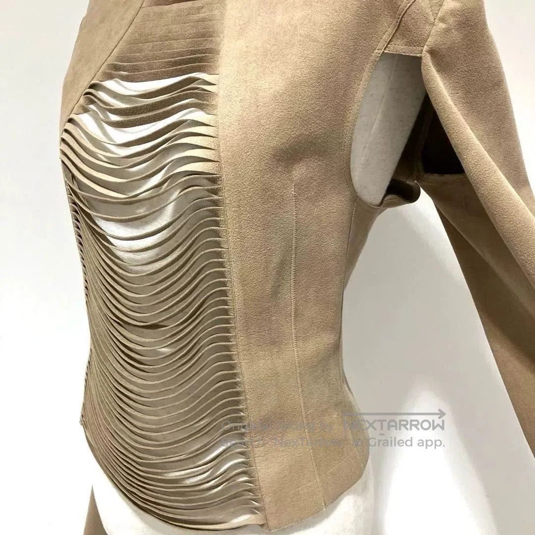 Junya Watanabe junya watanabe suede long sleeve top. Size US S / EU 44-46 / 1 - 6 Thumbnail