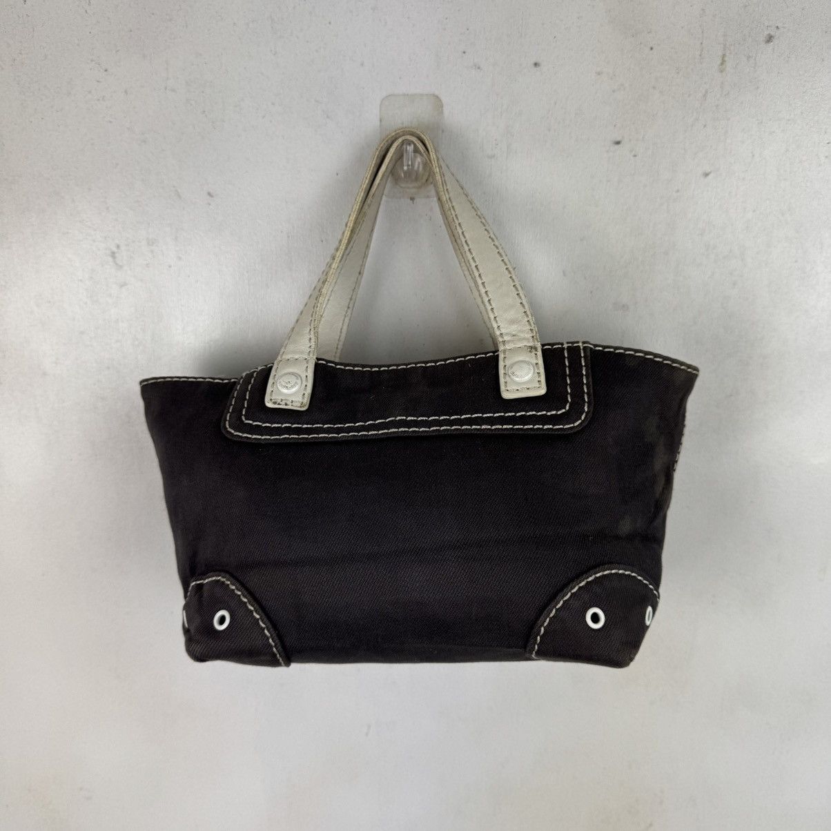 Burberry Vintage Burberry Blue Label Small Tote Bag Size ONE SIZE - 4 Thumbnail
