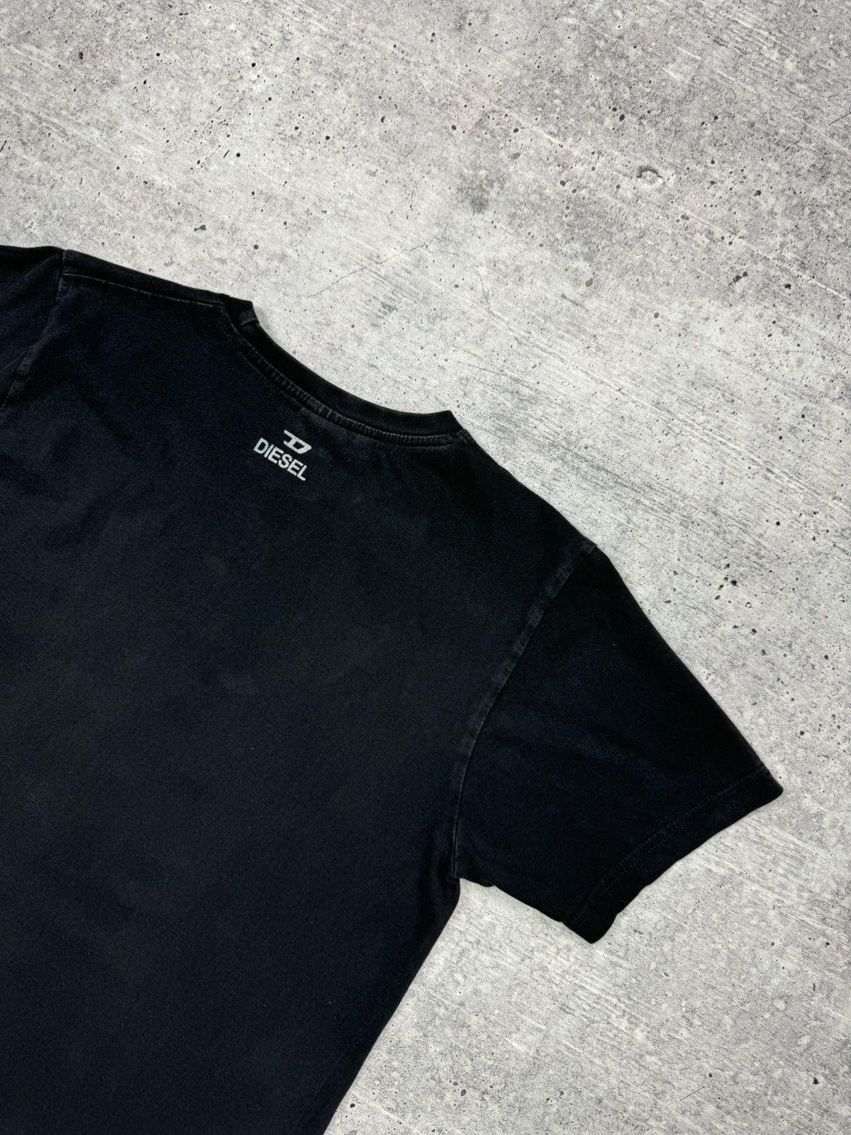 Diesel Vintage Diesel 90’s Y2K Style Big Logo Washed T-Shirt Tee Size US M / EU 48-50 / 2 - 14 Thumbnail
