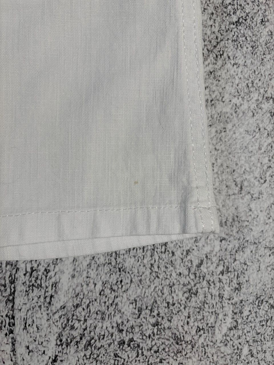 Dolce & Gabbana Dolce & Gabbana White Linen Mini Skirt Y2K Drawstring Waist Size 27" / US 4 / IT 40 - 9 Thumbnail