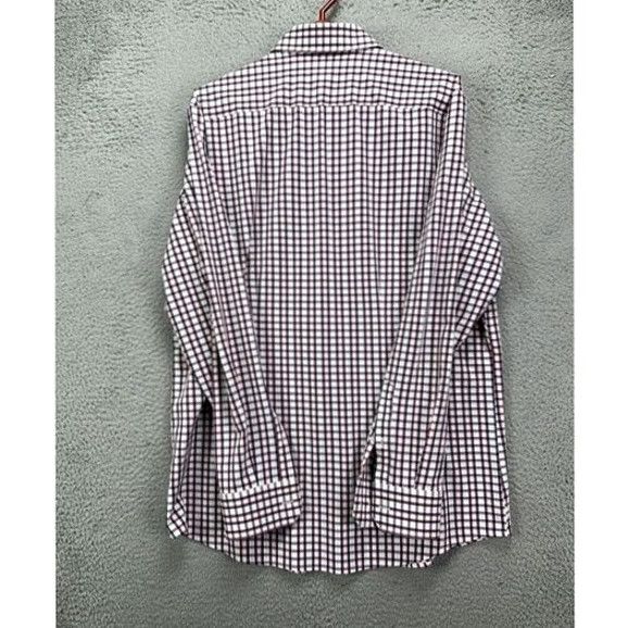 Mizzen+Main Mizzen+Main Shirt Adult XL Performance Blue Multi Plaid Button Down Stretch Mens Size US XL / EU 56 / 4 - 4 Thumbnail