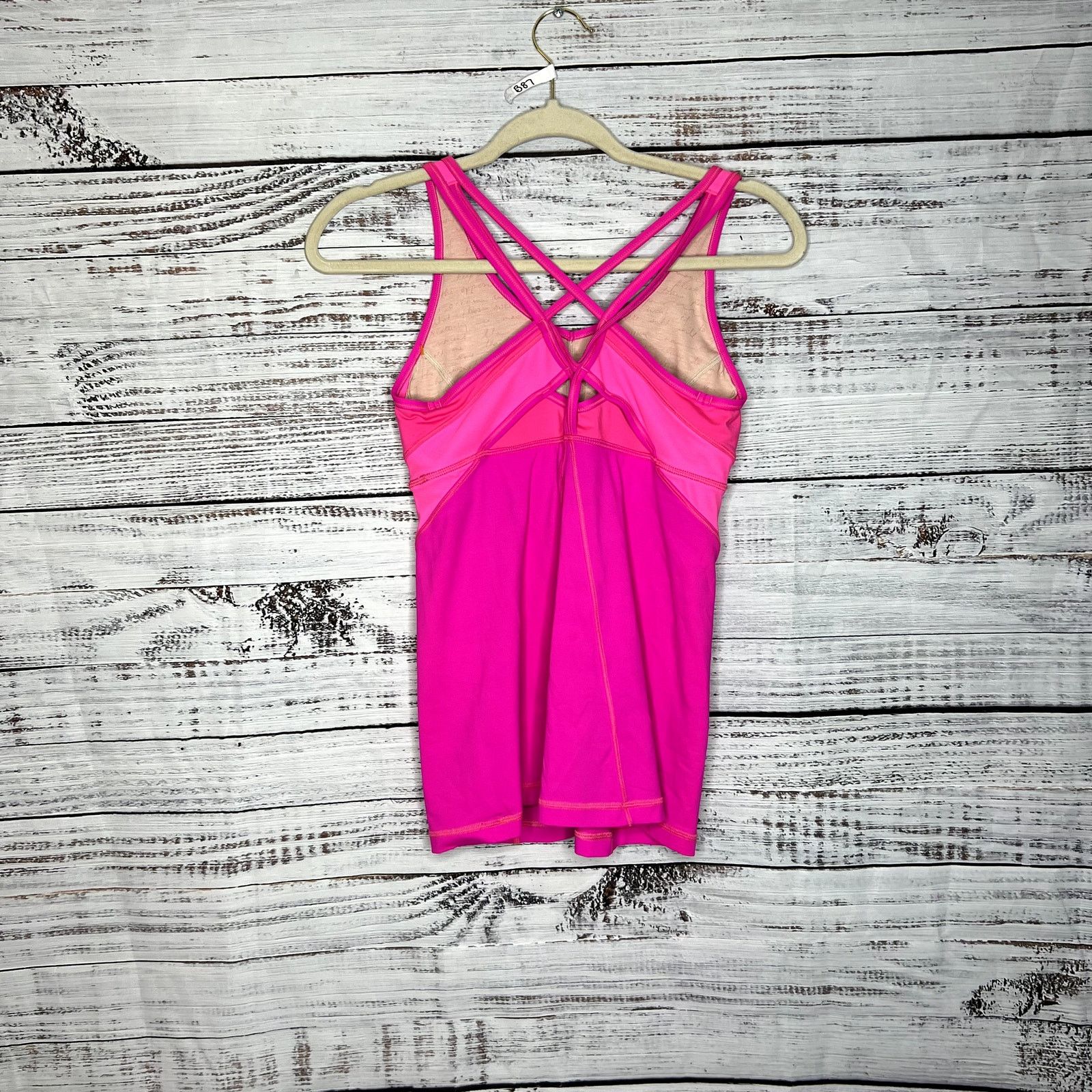 Lululemon Lululemon Strap It Like Its Hot Tank Raspberry Glo Light 8 Size S / US 4 / IT 40 - 5 Thumbnail