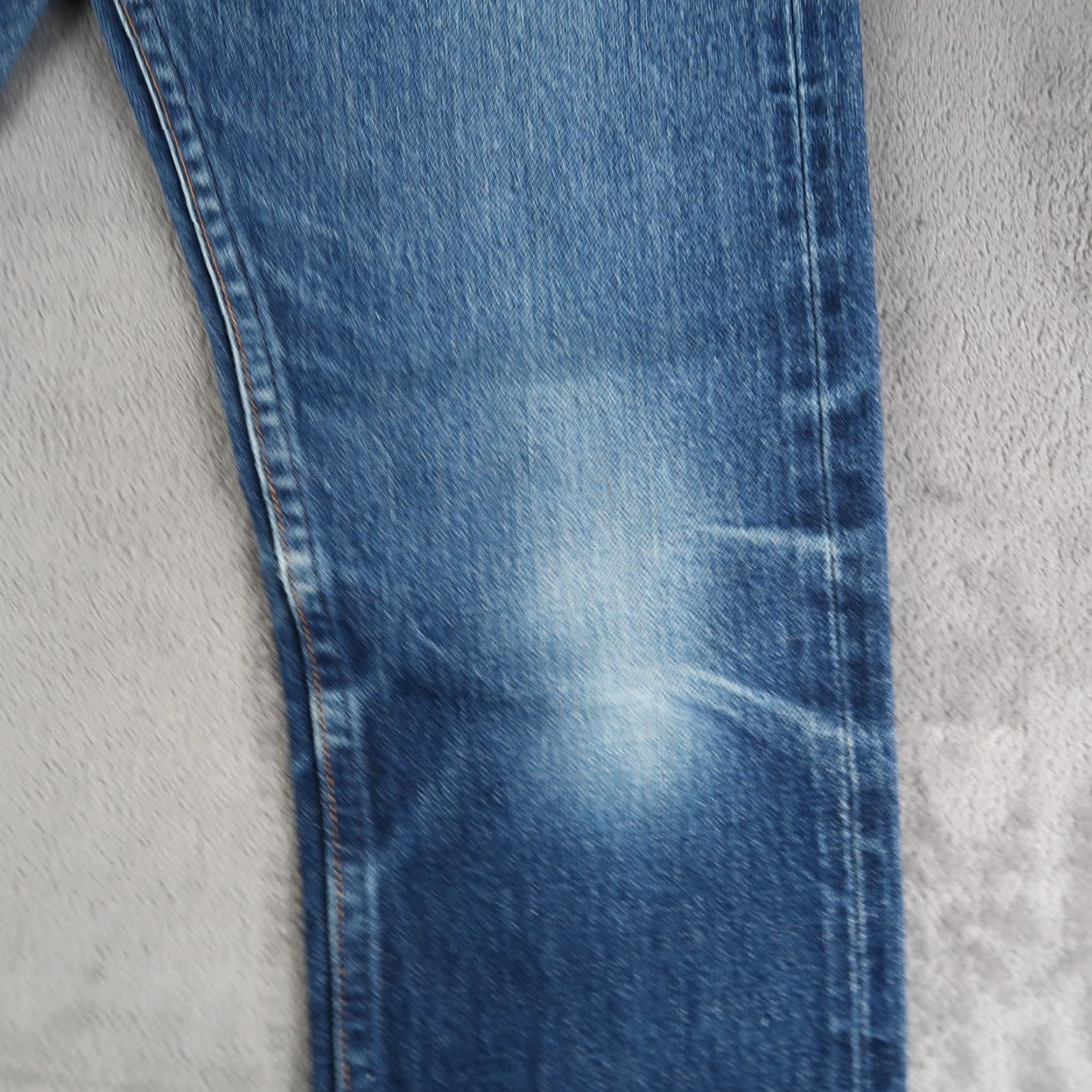 A.P.C. A.P.C. Jeans Mens Slim Regular 28 Blue 5-Pocket Denim Button Fly Petit Standard Whiskers Honeycomb Distressed Vintage? Size US 28 / EU 44 - 5 Thumbnail