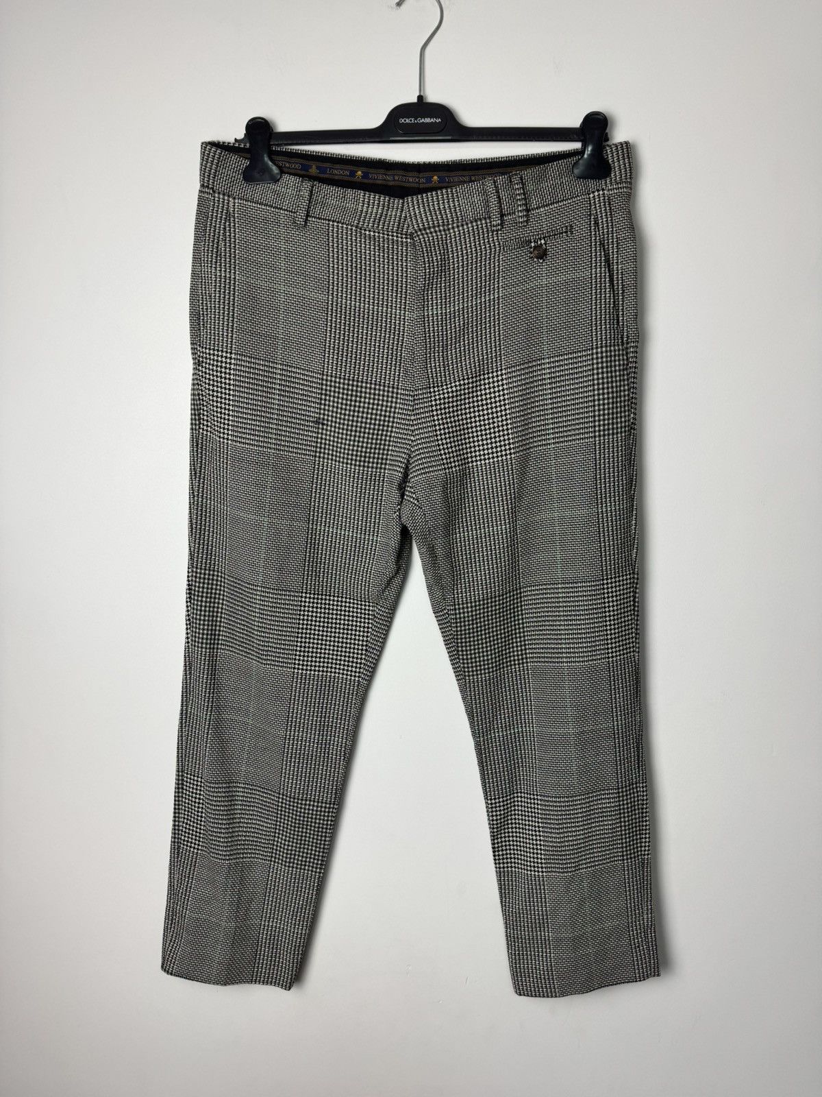 Vivienne Westwood Vivienne Westwood Patchwork Check Tailored Trousers Luxury Size US 33 - 2 Thumbnail