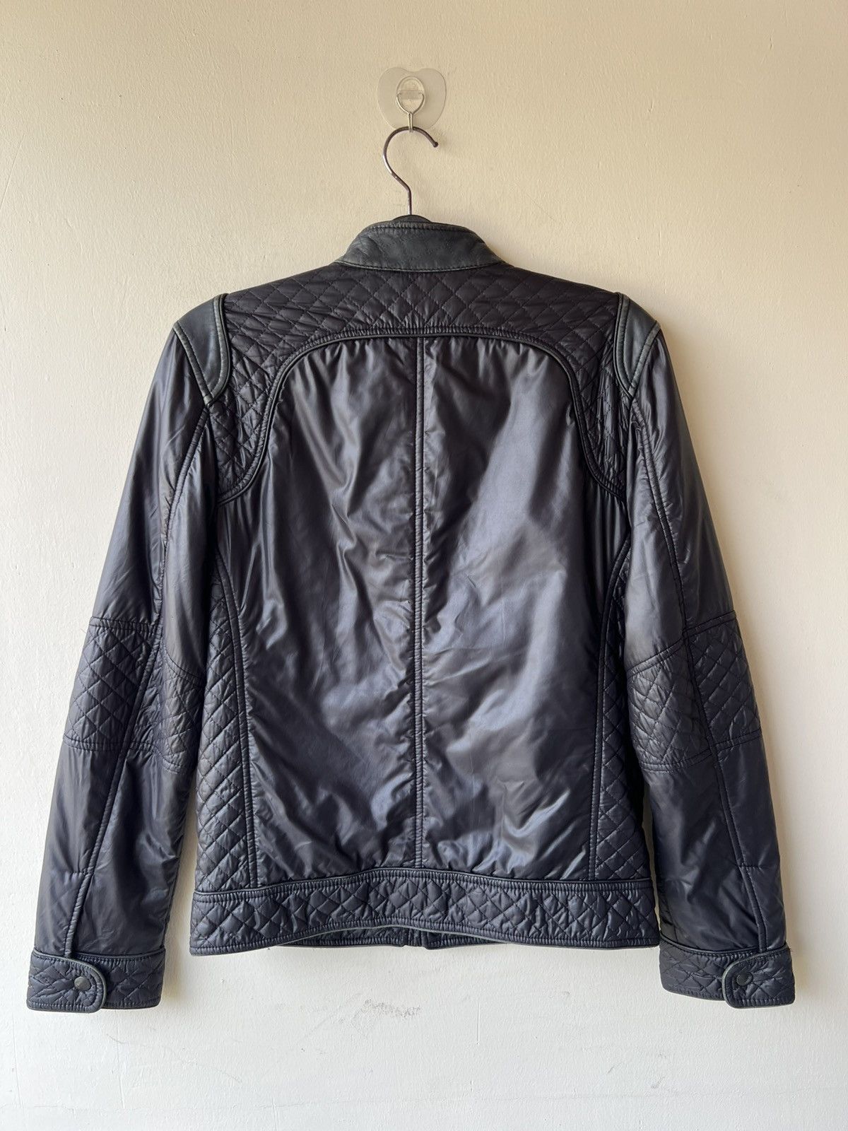 Dolce & Gabbana Vintage 2000s Dolce & Gabbana Fade Patina Cafe Racer Jacket Size US M / EU 48-50 / 2 - 16 Thumbnail