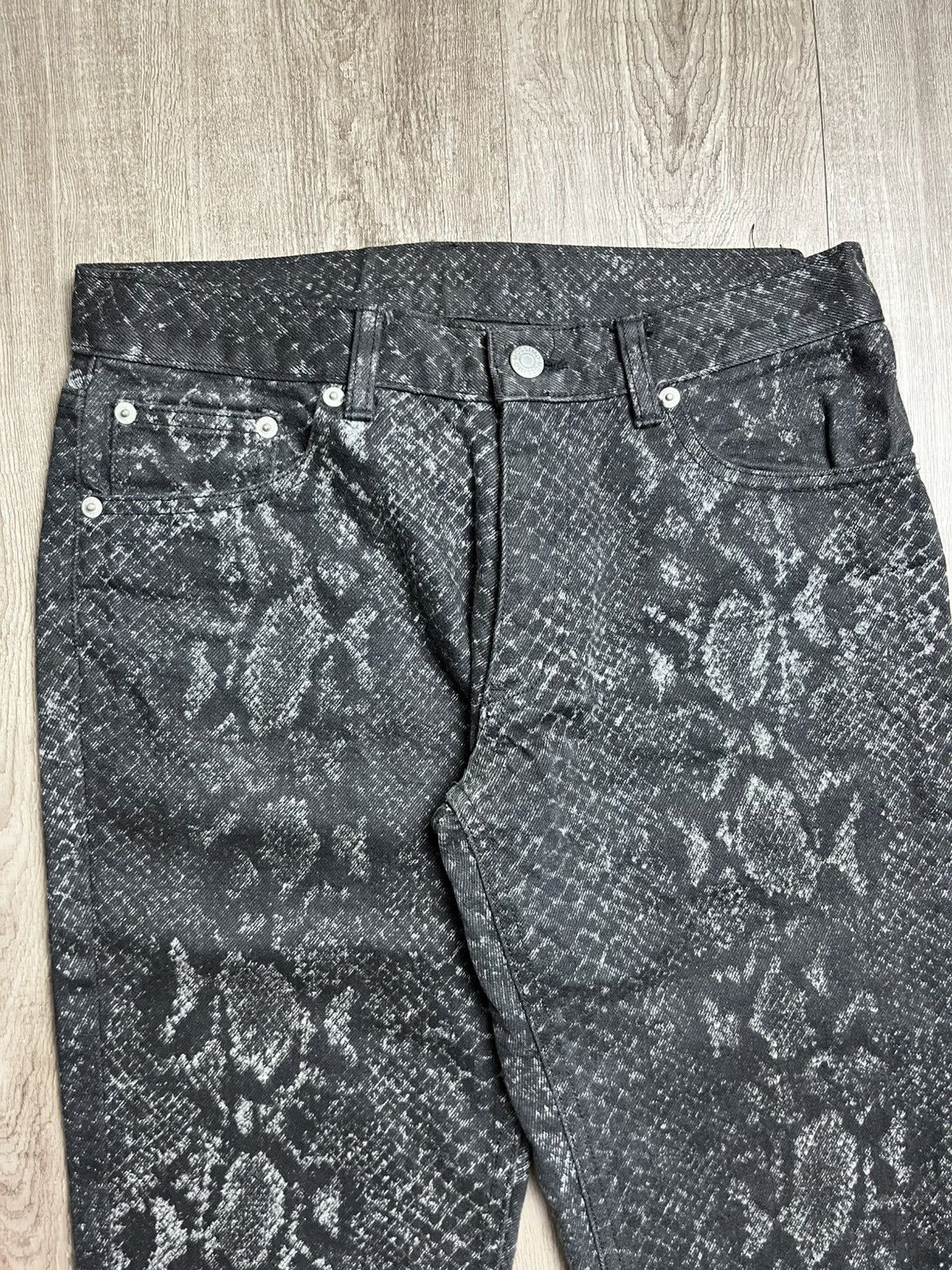 Japanese Brand × Rockstar Games Snake pattern boot cut jeans Size US 30 / EU 46 - 4 Thumbnail