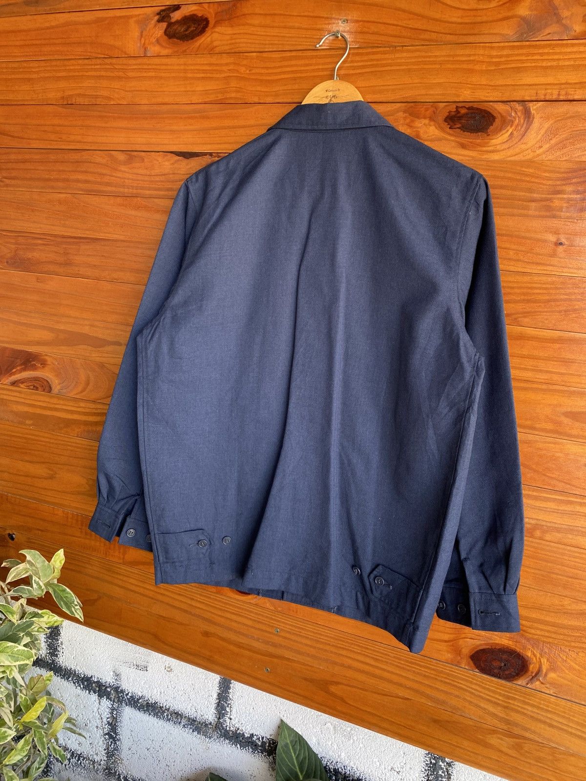 Vintage Vintage Japanese Navy Workwear Jacket | Military Issue Style Size US M / EU 48-50 / 2 - 12 Thumbnail