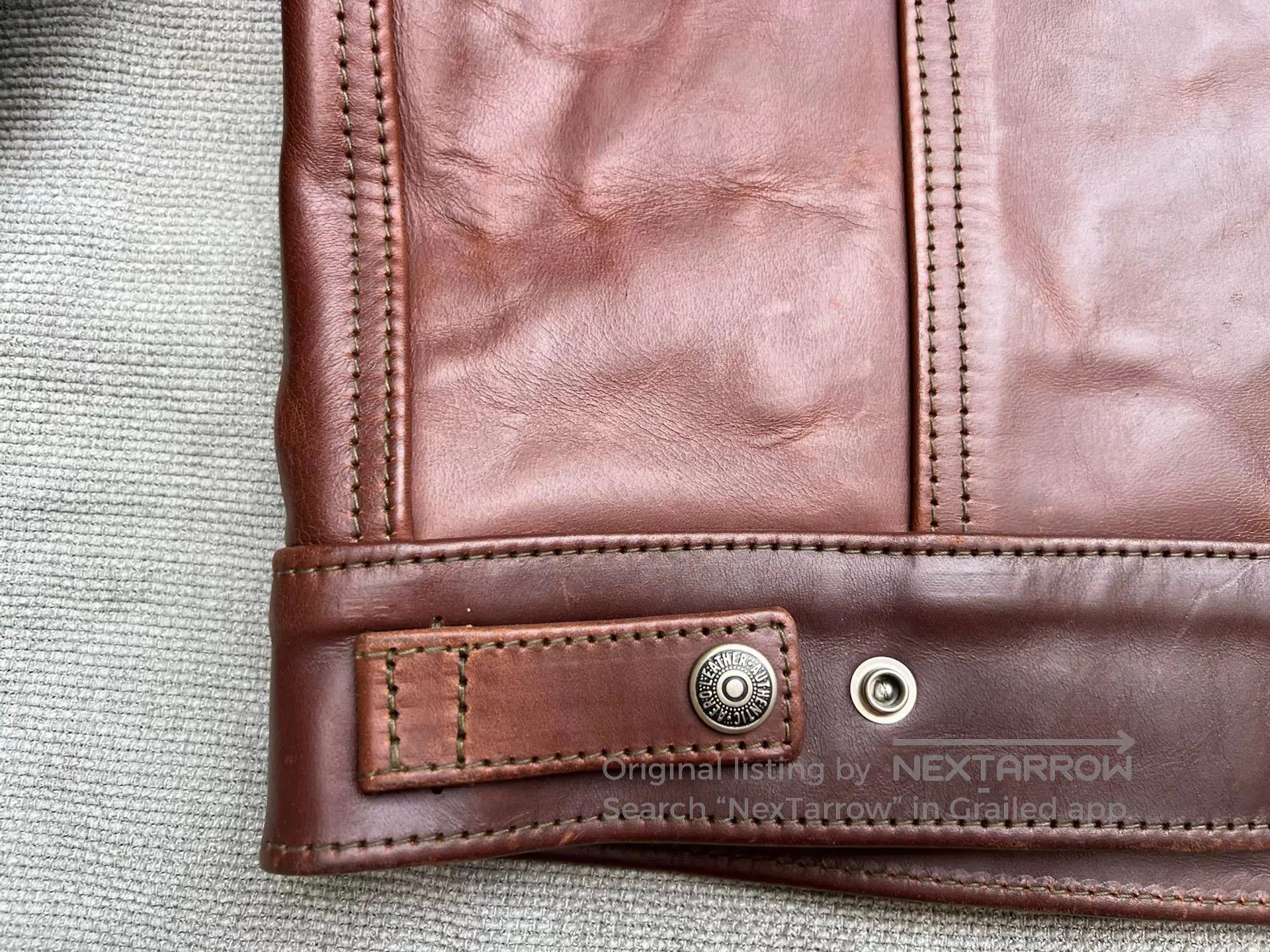Aero Leathers Aero Leather Brown Custom Jacket. Size US M / EU 48-50 / 2 - 8 Thumbnail