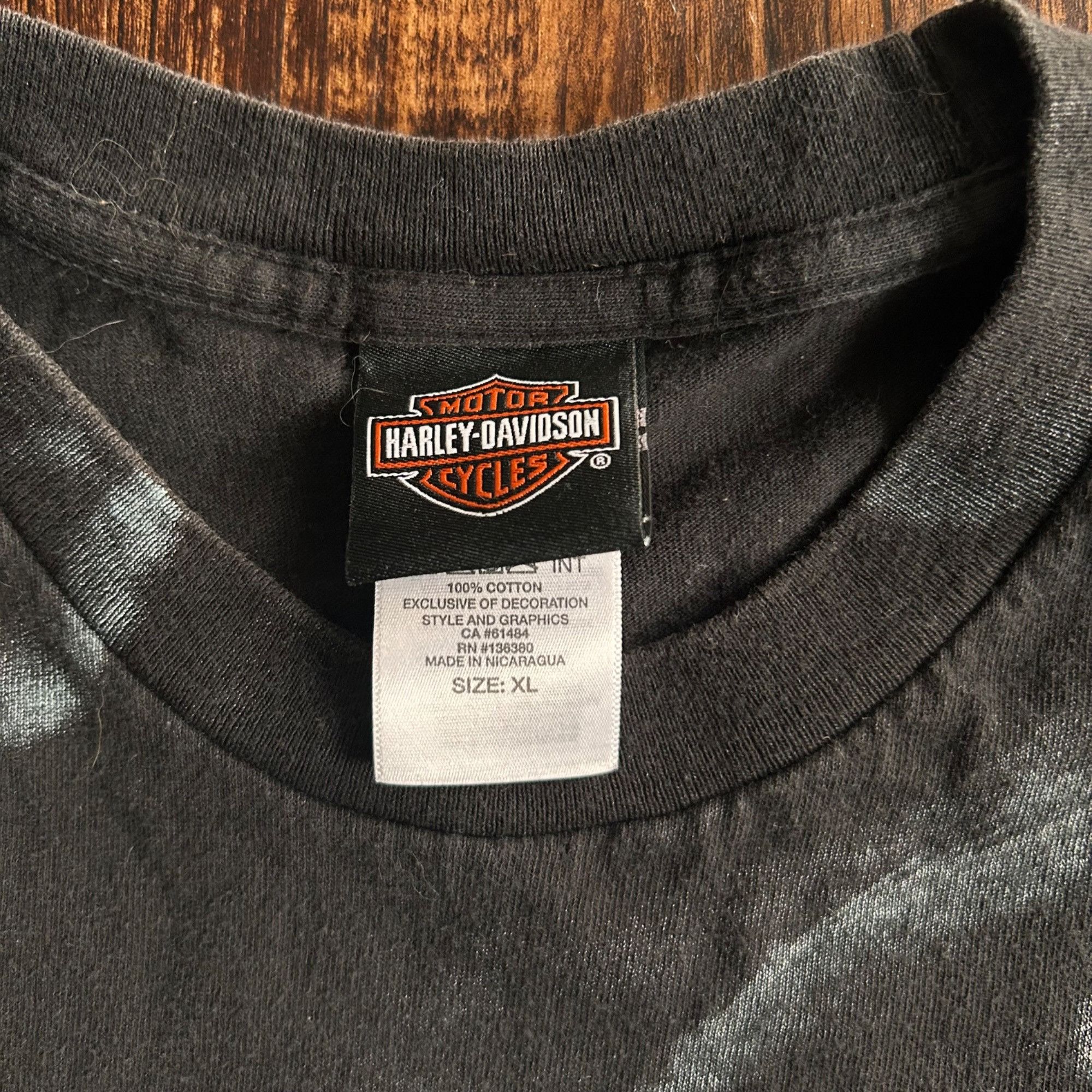 Vintage Vintage/Y2K Style Harley Davidson Shirt Size US XL / EU 56 / 4 - 3 Thumbnail