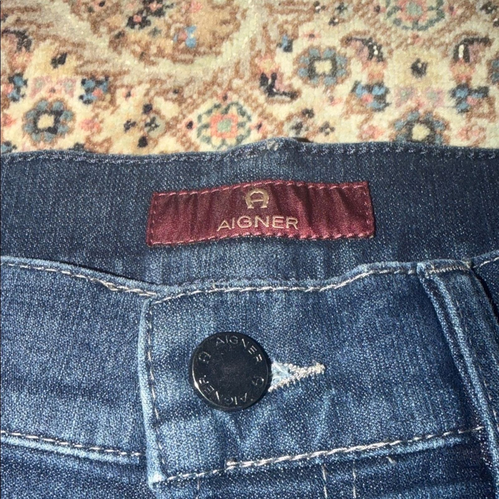 Etienne Aigner Etienne Aigner Dark Blue Jeans Men's Size 30 Size US 30 / EU 46 - 7 Thumbnail