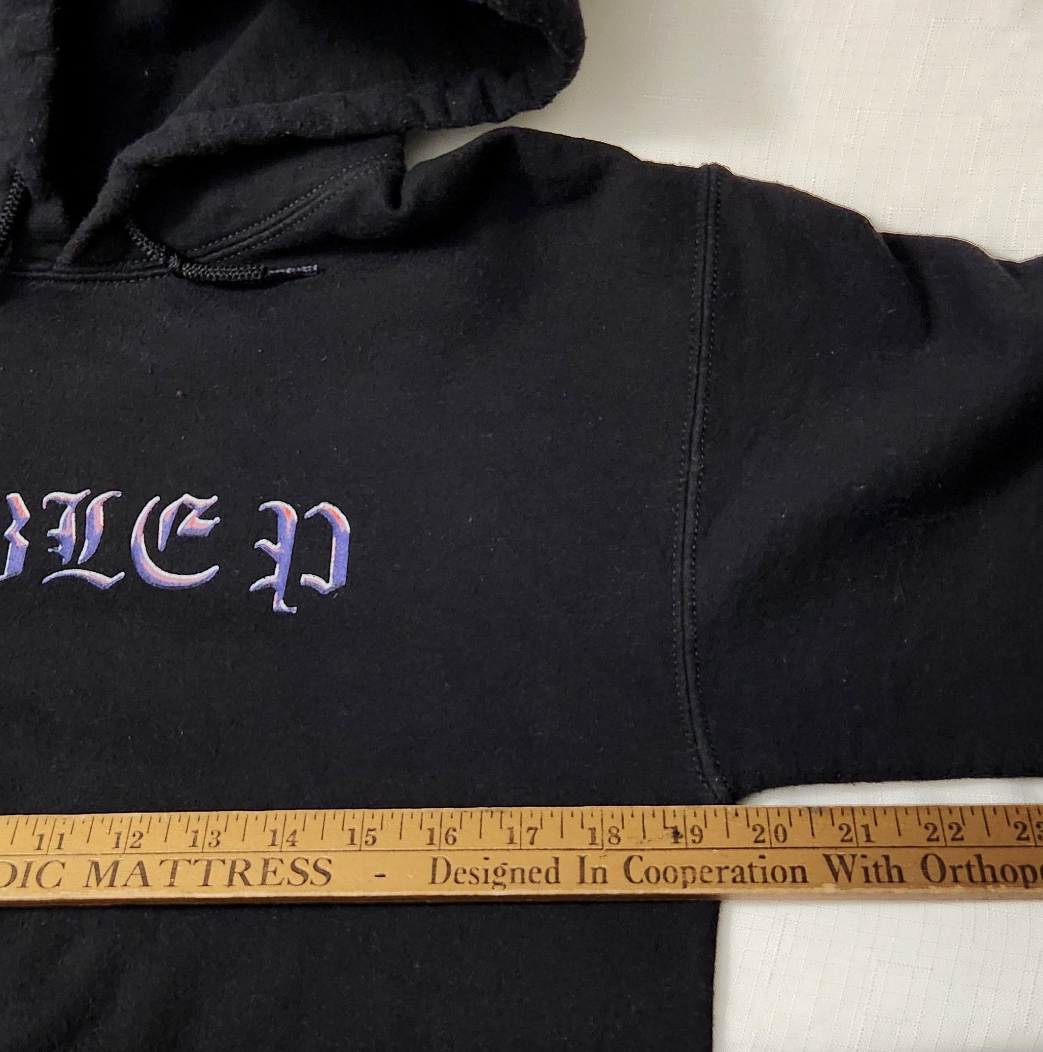 Band Tees × Versace Peso Pluma Doble P Spider Tour Official Black Hoodie Small Size US S / EU 44-46 / 1 - 5 Thumbnail