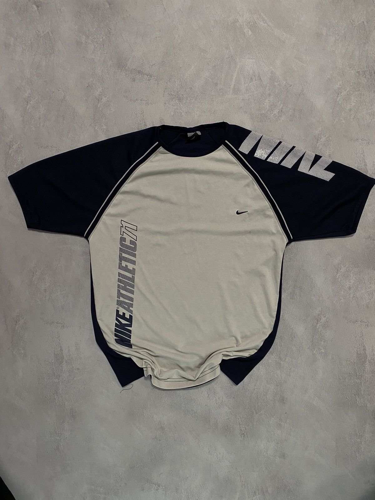 Nike 🦋 Vintage T Shirt Nike Big Logo Dri-Fit Size US M / EU 48-50 / 2 - 1 Thumbnail