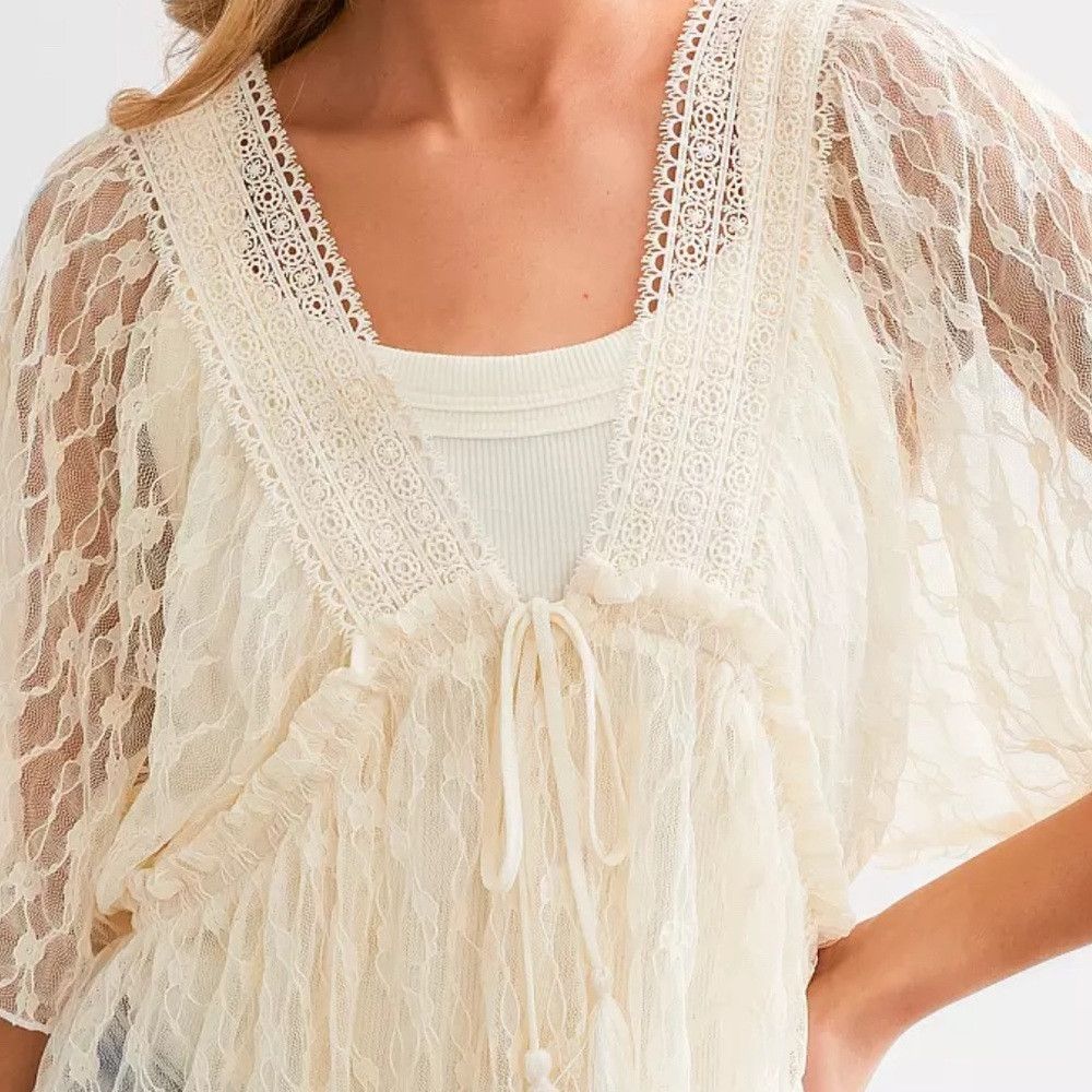 Other Daytrip Sheer Lace Top in XL Size Size XL / US 12-14 / IT 48-50 - 9 Thumbnail