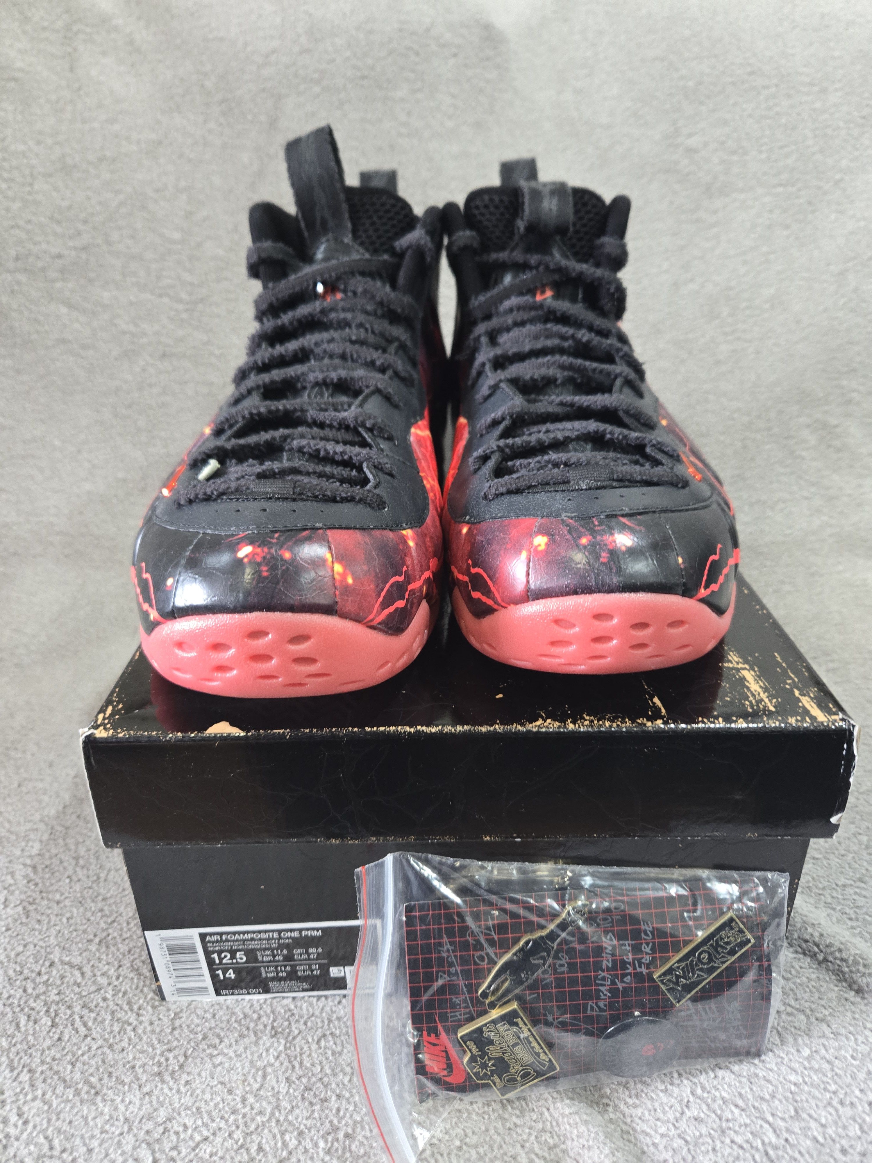 Nike Nike Foamposite One Stranger Things Size US 12.5 / EU 45-46 - 4 Thumbnail