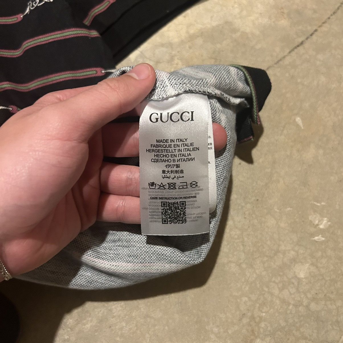 Designer × Gucci NWT Gucci Jacquard Horsebit Monogram GG Polo Shirt Rare Size US XXL / EU 58 / 5 - 8 Thumbnail