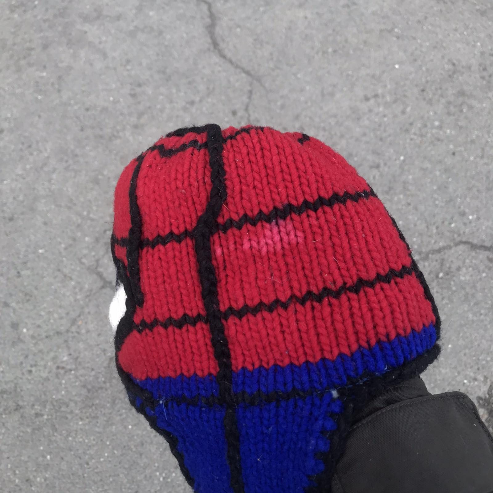 Japanese Brand Vintage Spider Man Beanie Hat Eye Big Logo 00s Size ONE SIZE - 4 Thumbnail