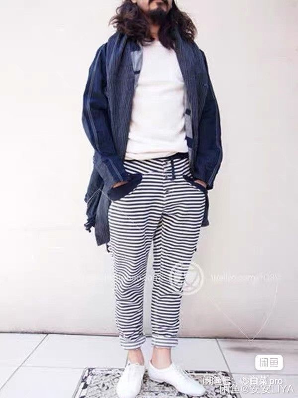 Kapital KAPITAL Stripe Casual Pants Size US 26 / EU 42 - 3 Thumbnail