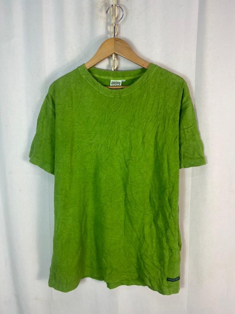 Japanese Brand Cannabis hemp plain tshirt by ahope hemp Size US L / EU 52-54 / 3 - 1 Thumbnail