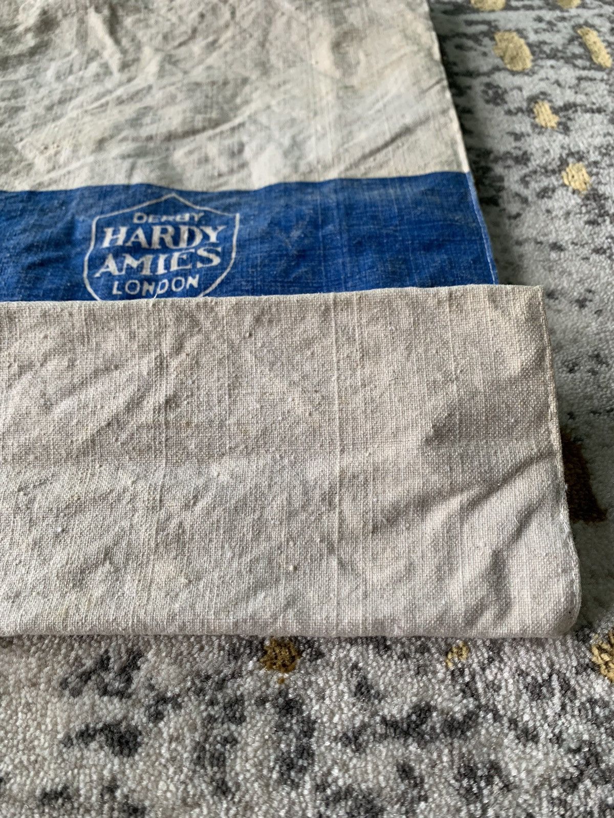 Hardy Amies × Japanese Brand × Vintage Vintage Hardy Amies Derby London Men's Plaza Mizuta tote bag Size ONE SIZE - 6 Thumbnail
