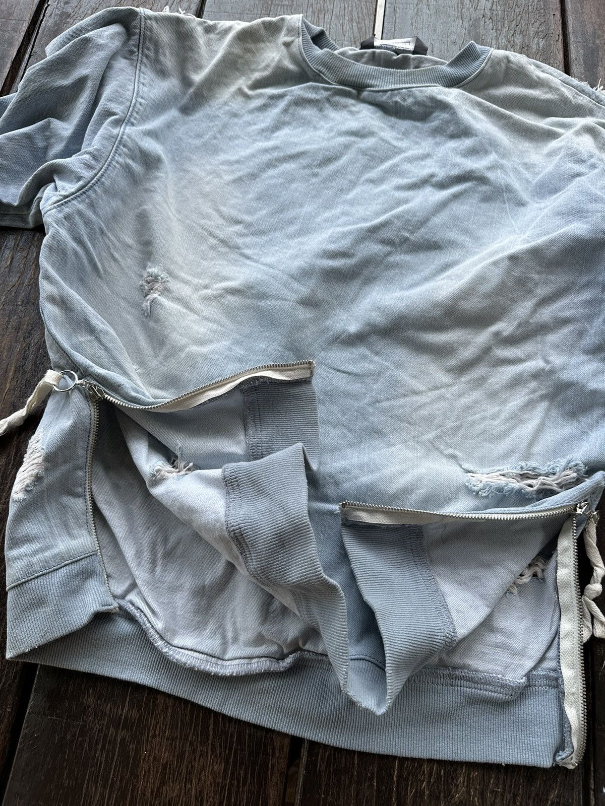 Zara Zara Man Distressed Denim Size US L / EU 52-54 / 3 - 7 Thumbnail