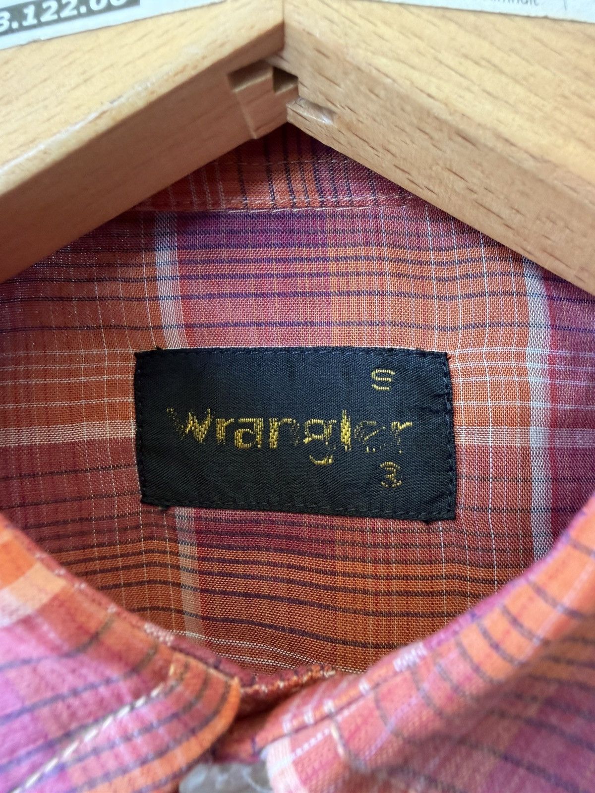 Wrangler Vintage 70s/80s Wrangler Plaid Pearl Snap Western Shir Size US S / EU 44-46 / 1 - 6 Thumbnail